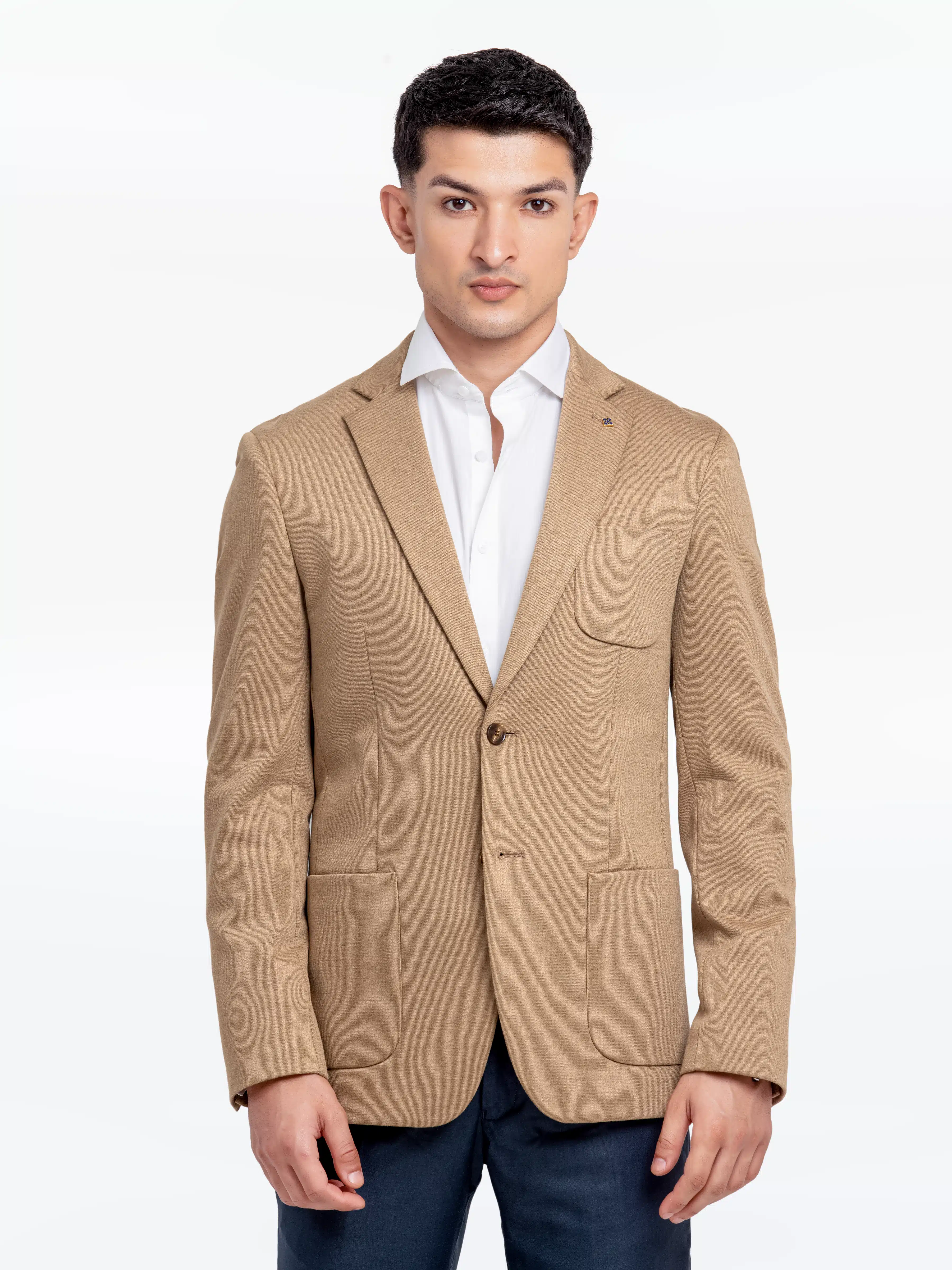 Men's Khaki Blazer - EMTB24-6864 - Image 3