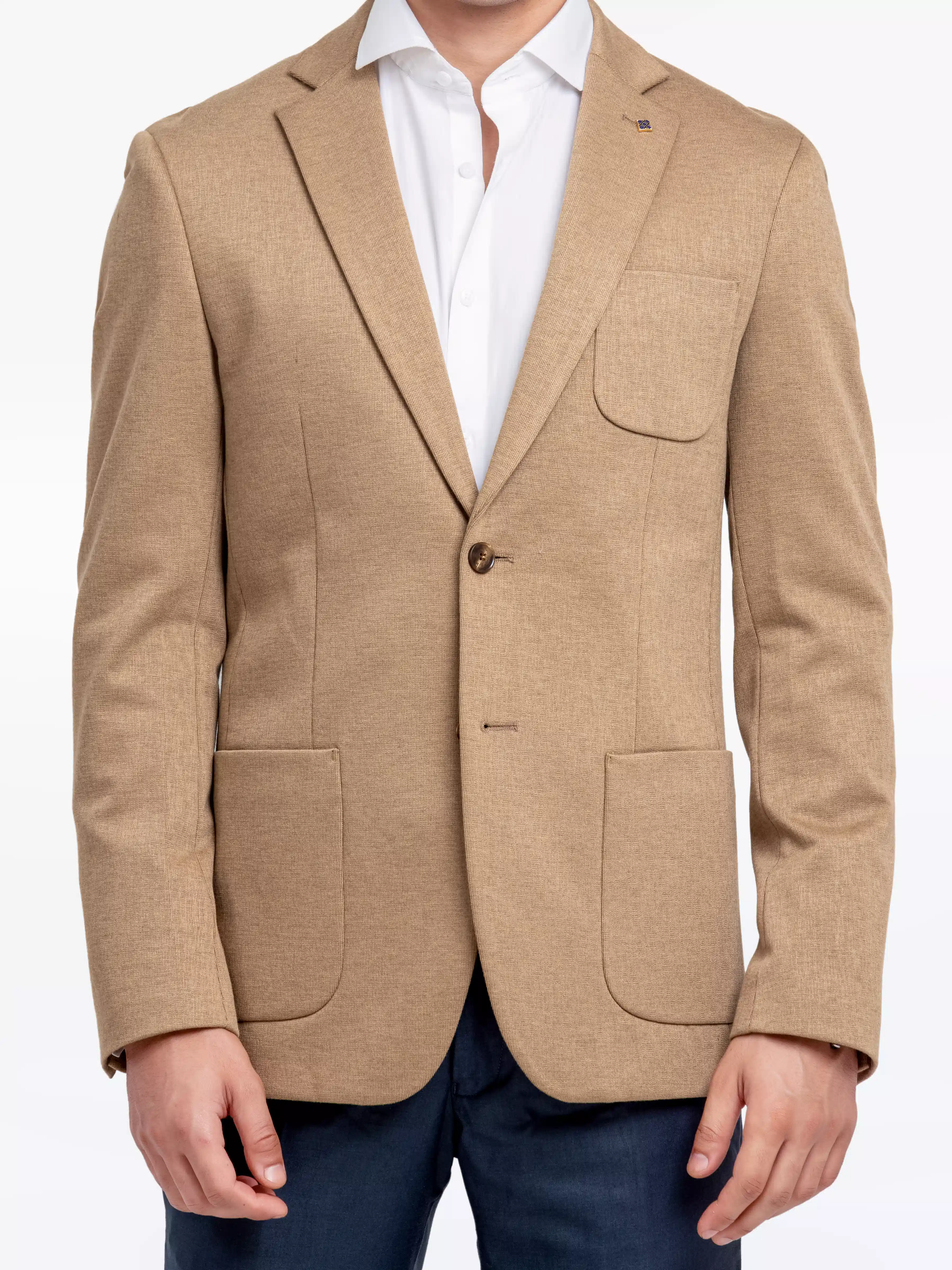 Men's Khaki Blazer - EMTB24-6864 - Image 4
