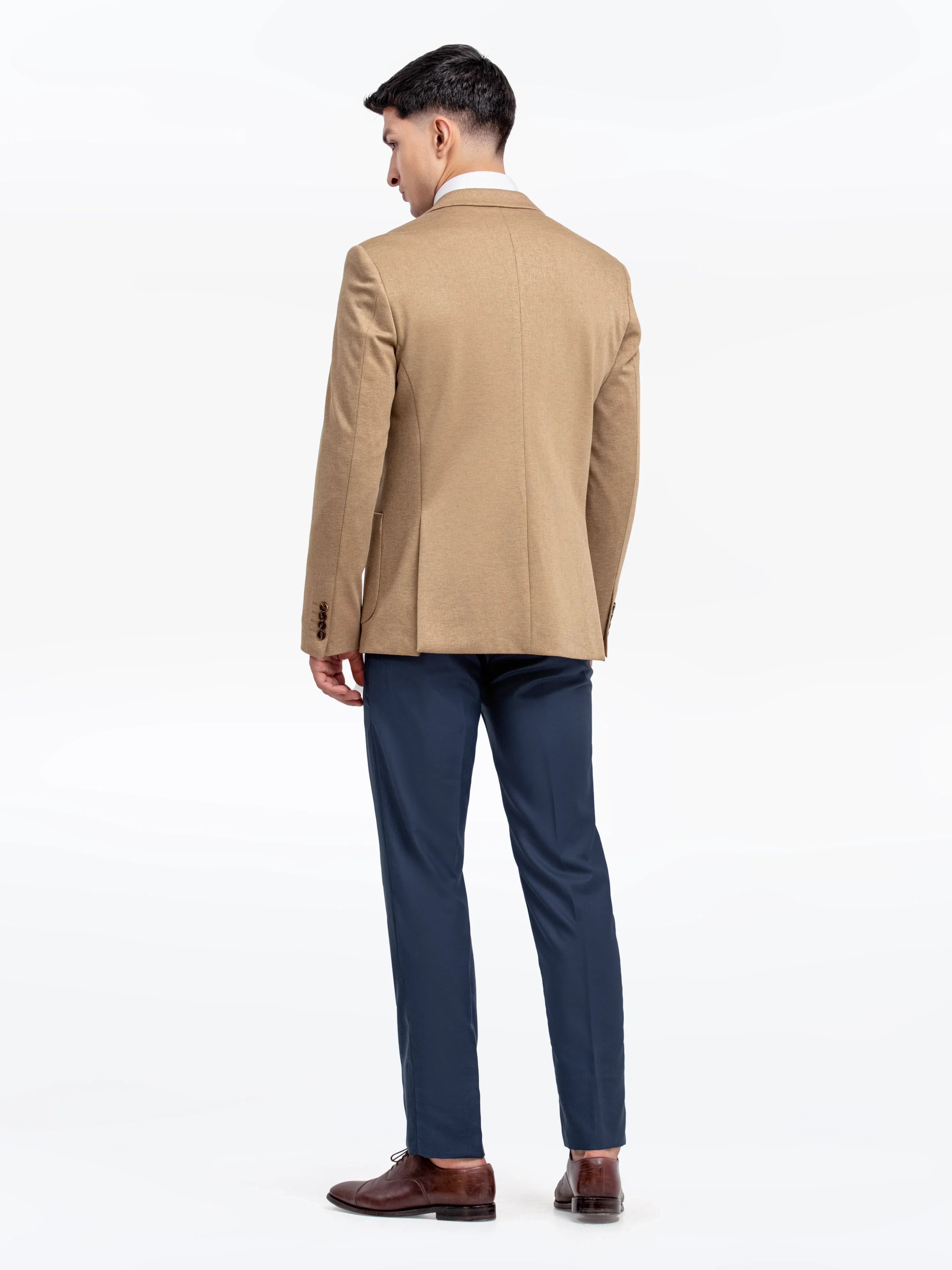 Men's Khaki Blazer - EMTB24-6864 - Image 7