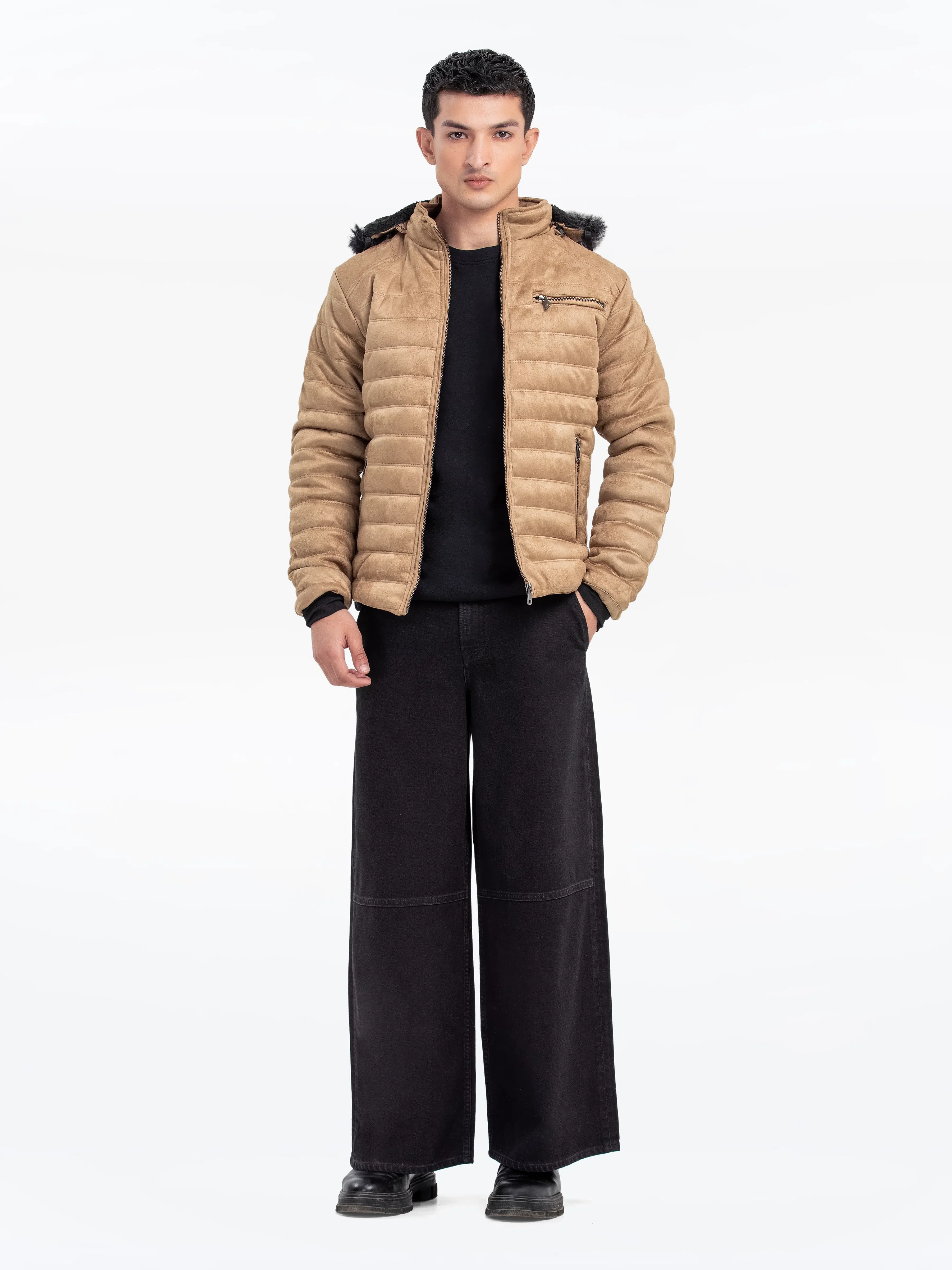 Men's Khaki Jacket - EMTJP24-017 - Image 2