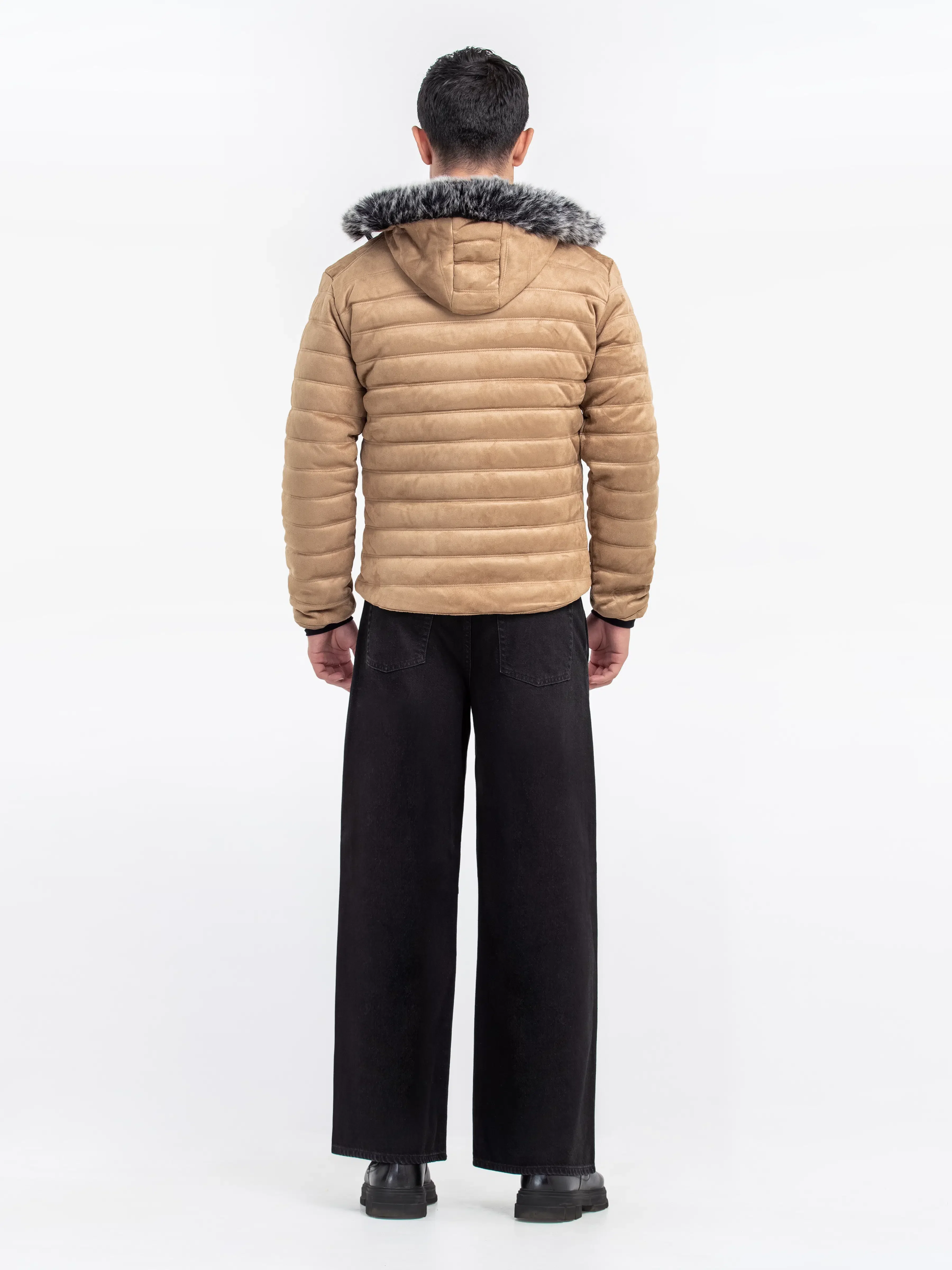 Men's Khaki Jacket - EMTJP24-017 - Image 6