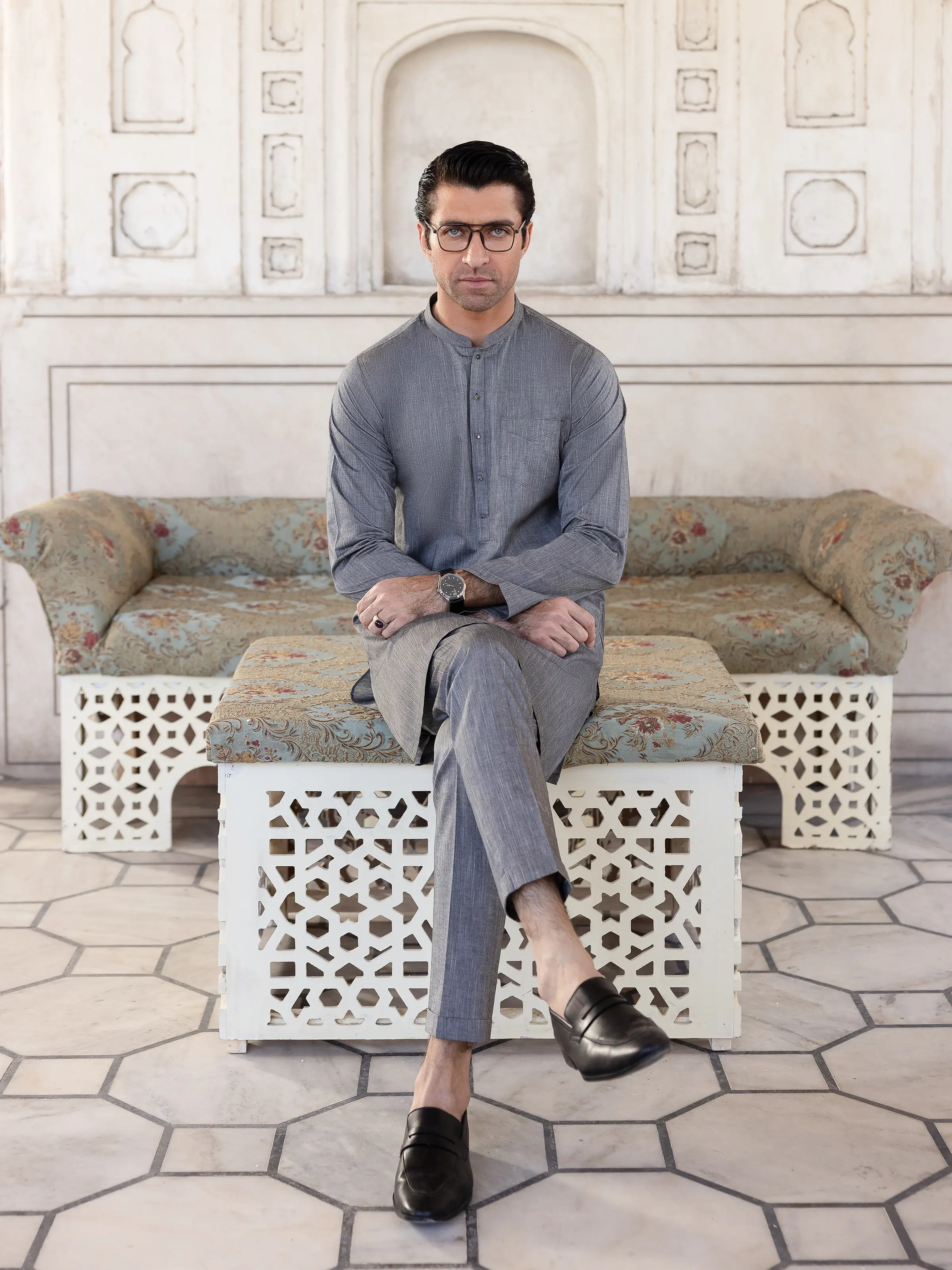 Men's Kurta Pajama - EMTKPT5-056 - Image 4