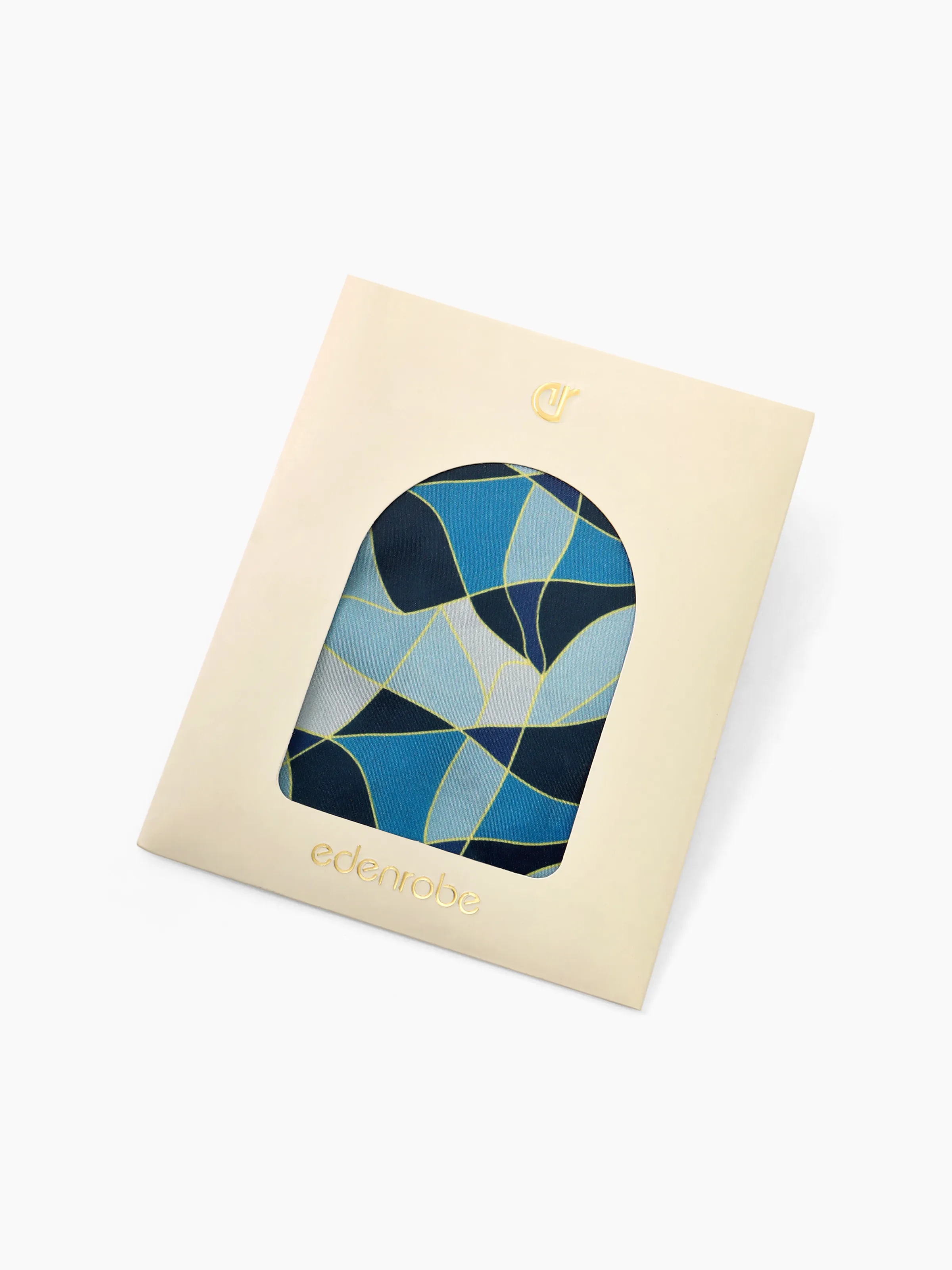 Men's Light Blue Pocket Square - EAMPS5-003 - Image 3