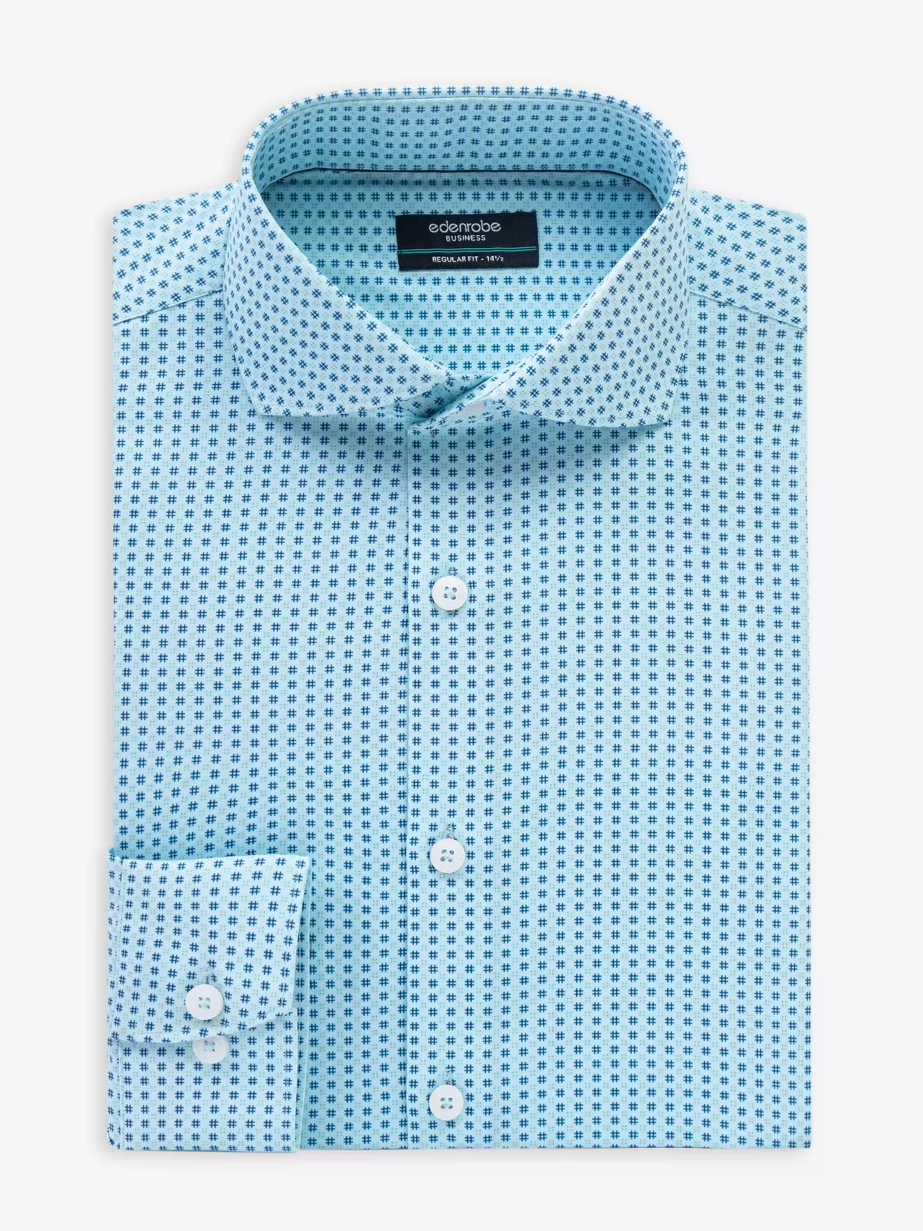 Men's Light Blue Shirt - EMTSB5-188