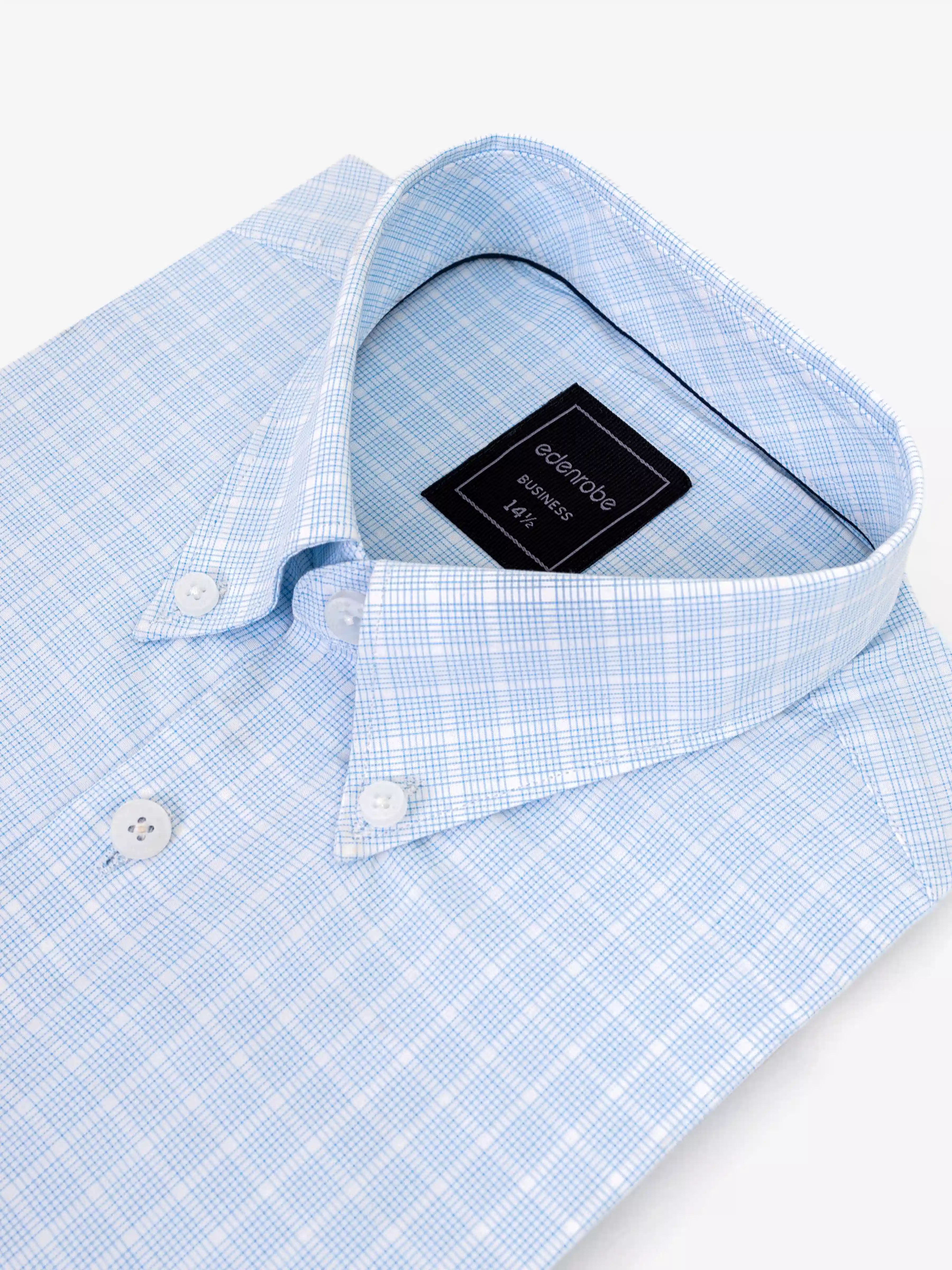 Men's Light Blue Shirt - EMTSB6-205 - Image 4