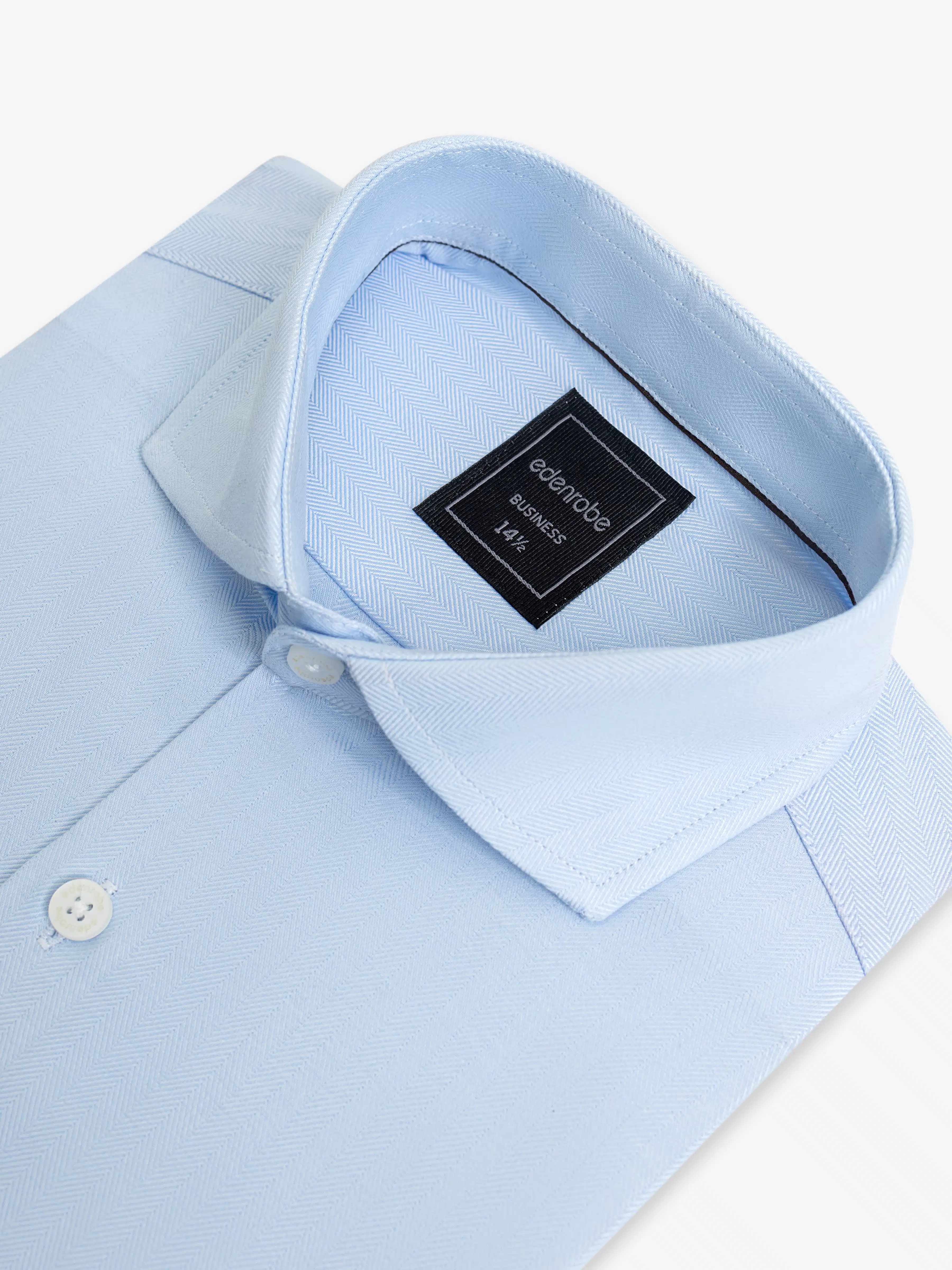 Men's Light Blue Shirt - EMTSB6-213 - Image 4