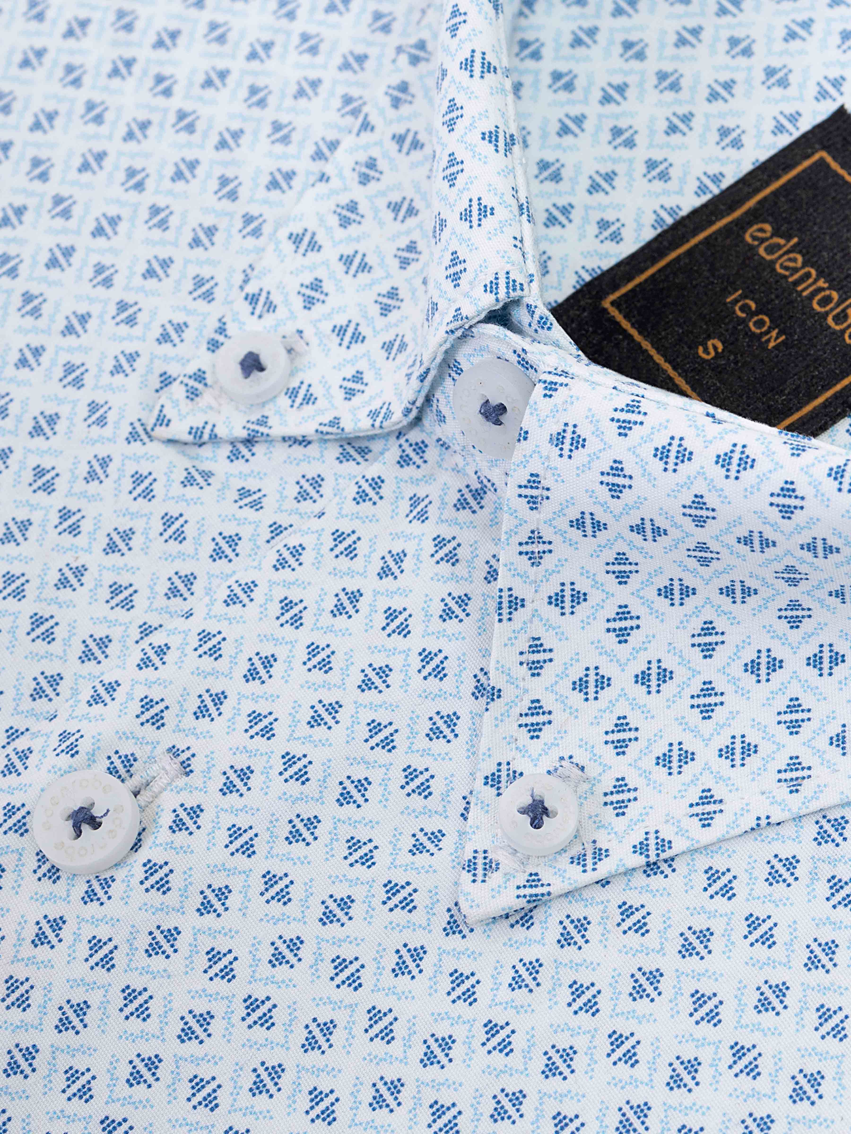 Men's Light Blue Shirt - EMTSI5-50746 - Image 3
