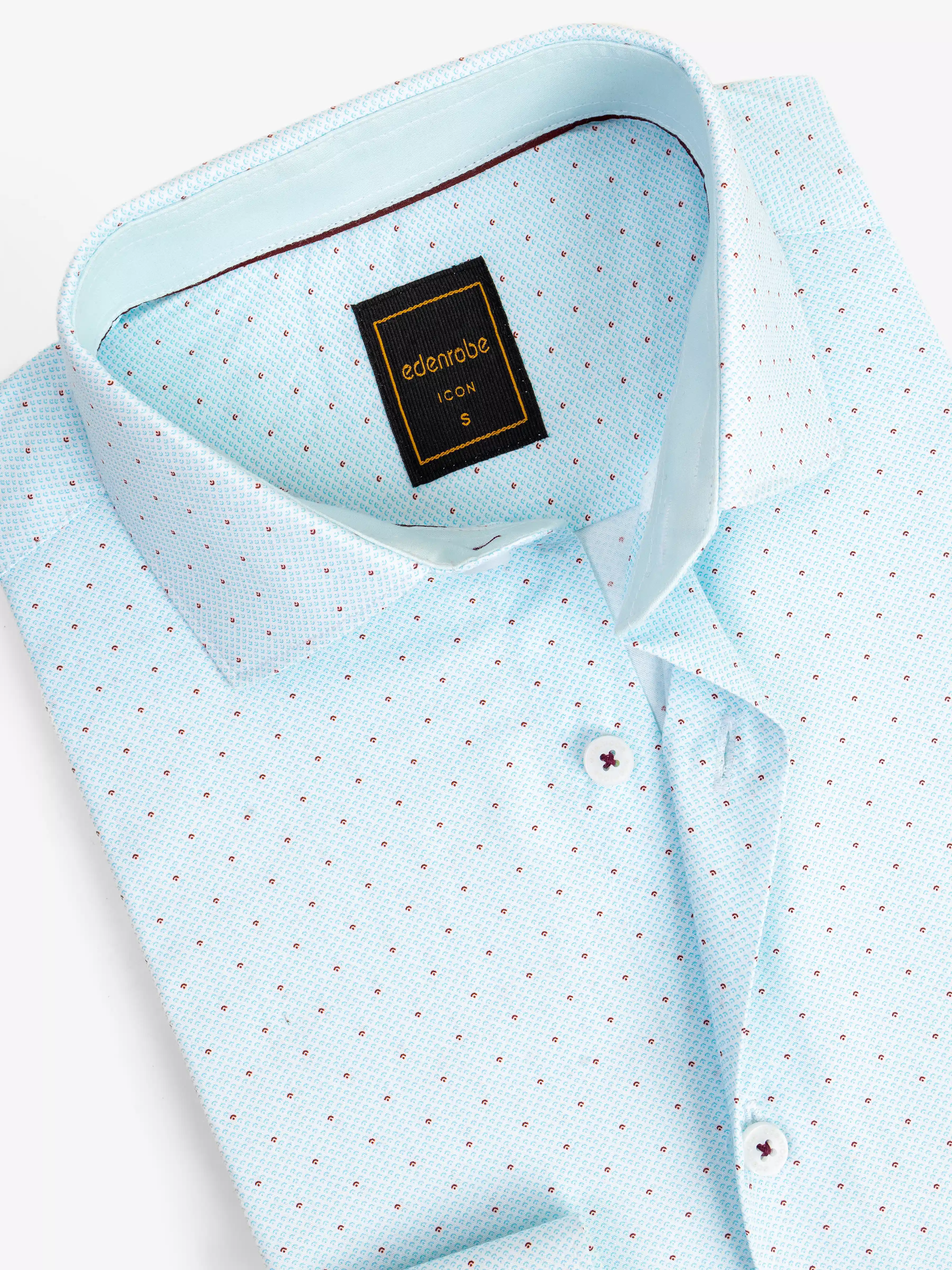Men's Light Blue Shirt - EMTSI5-50753 - Image 2
