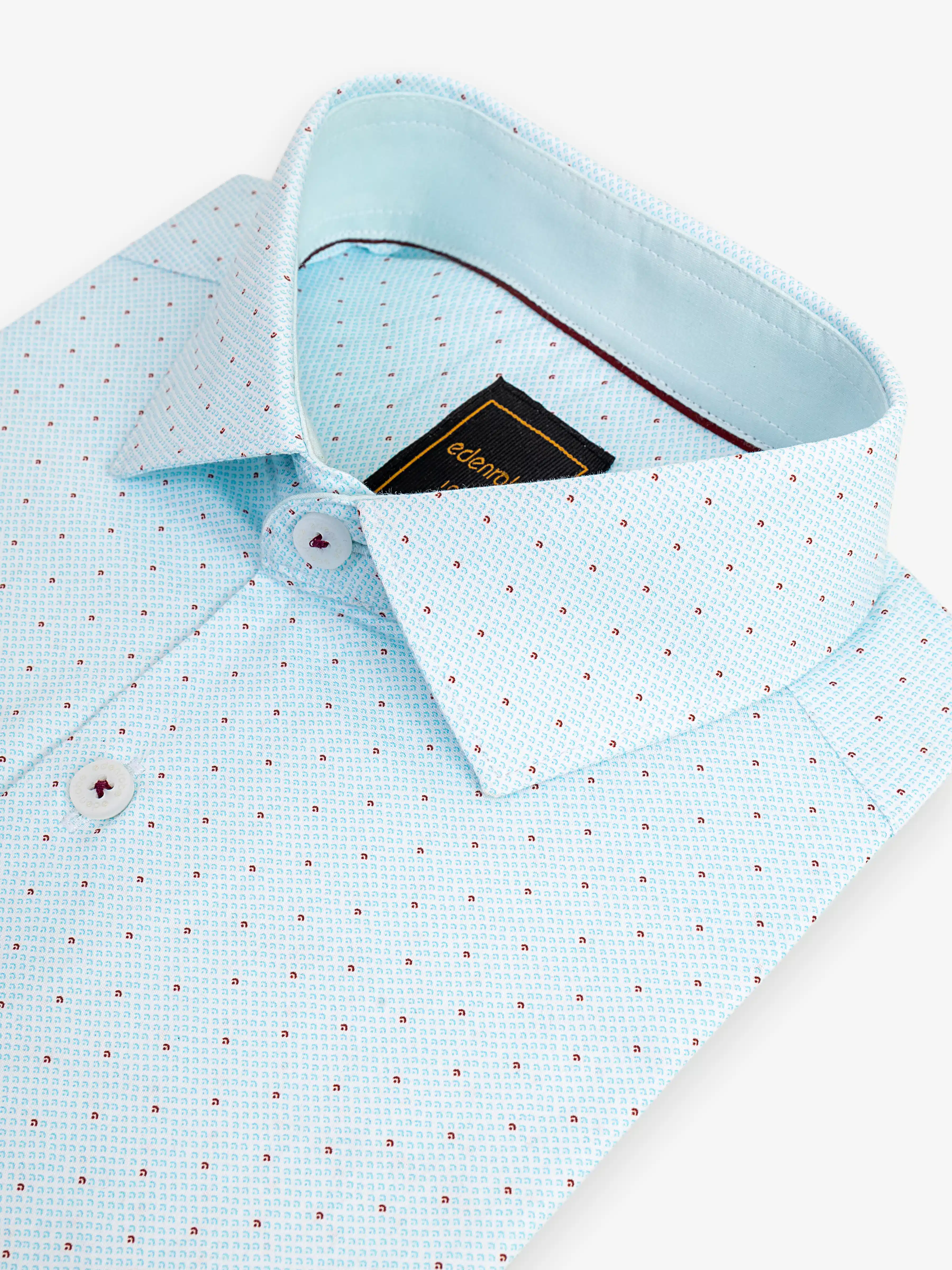 Men's Light Blue Shirt - EMTSI5-50753 - Image 4