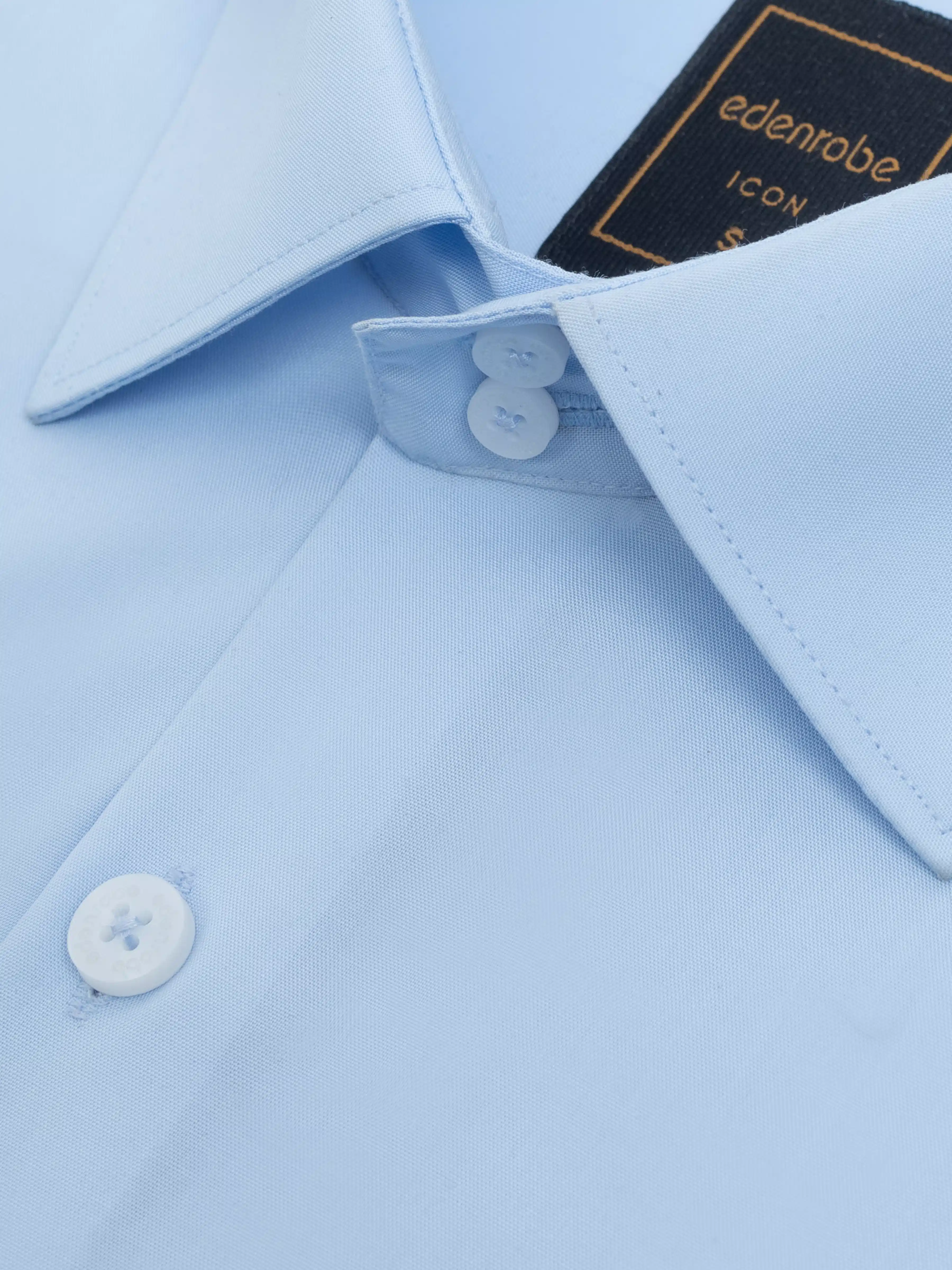 Men's Light Blue Shirt - EMTSI5-50763 - Image 3