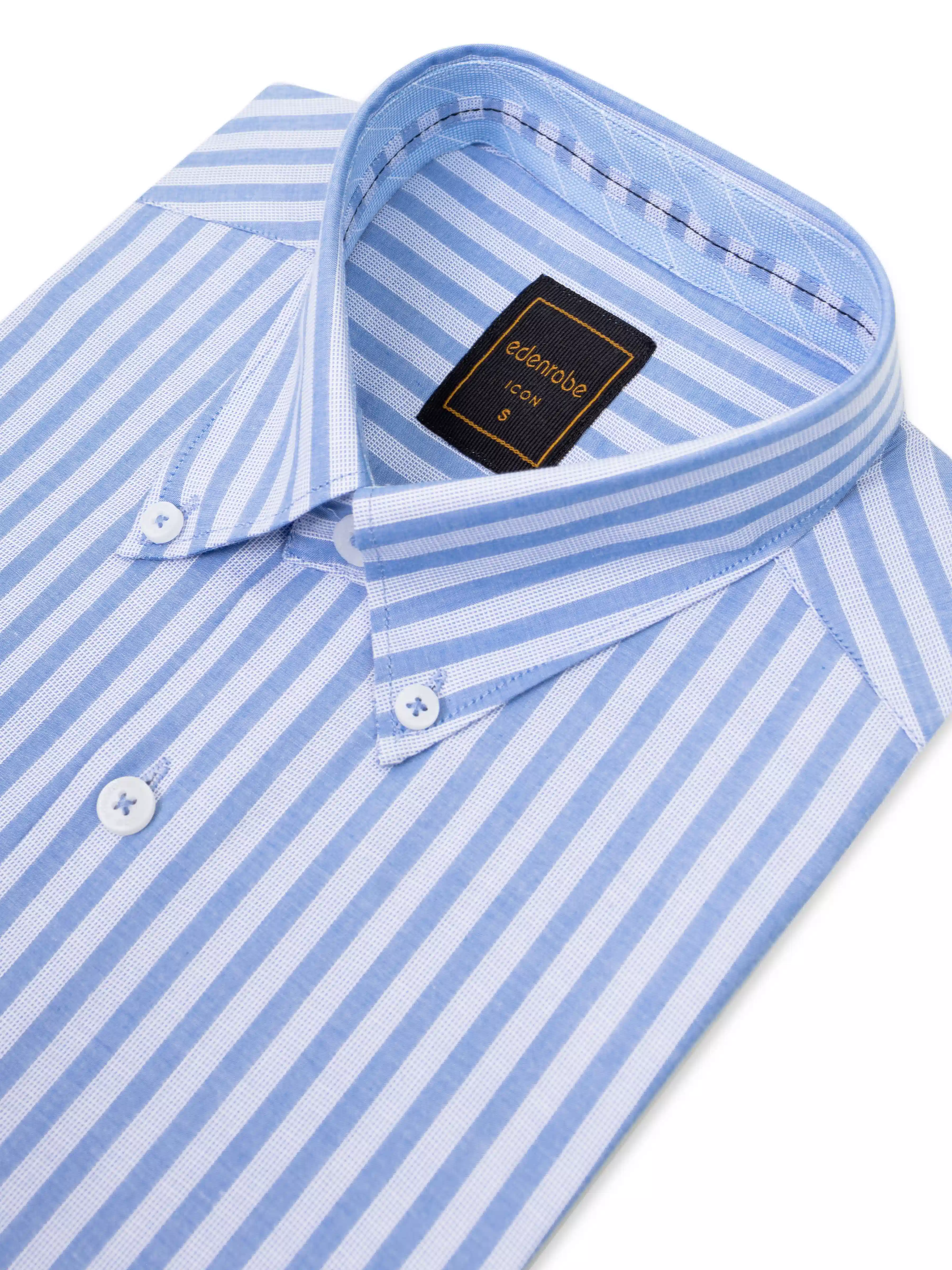 Men's Light Blue Shirt - EMTSI5-50813 - Image 3