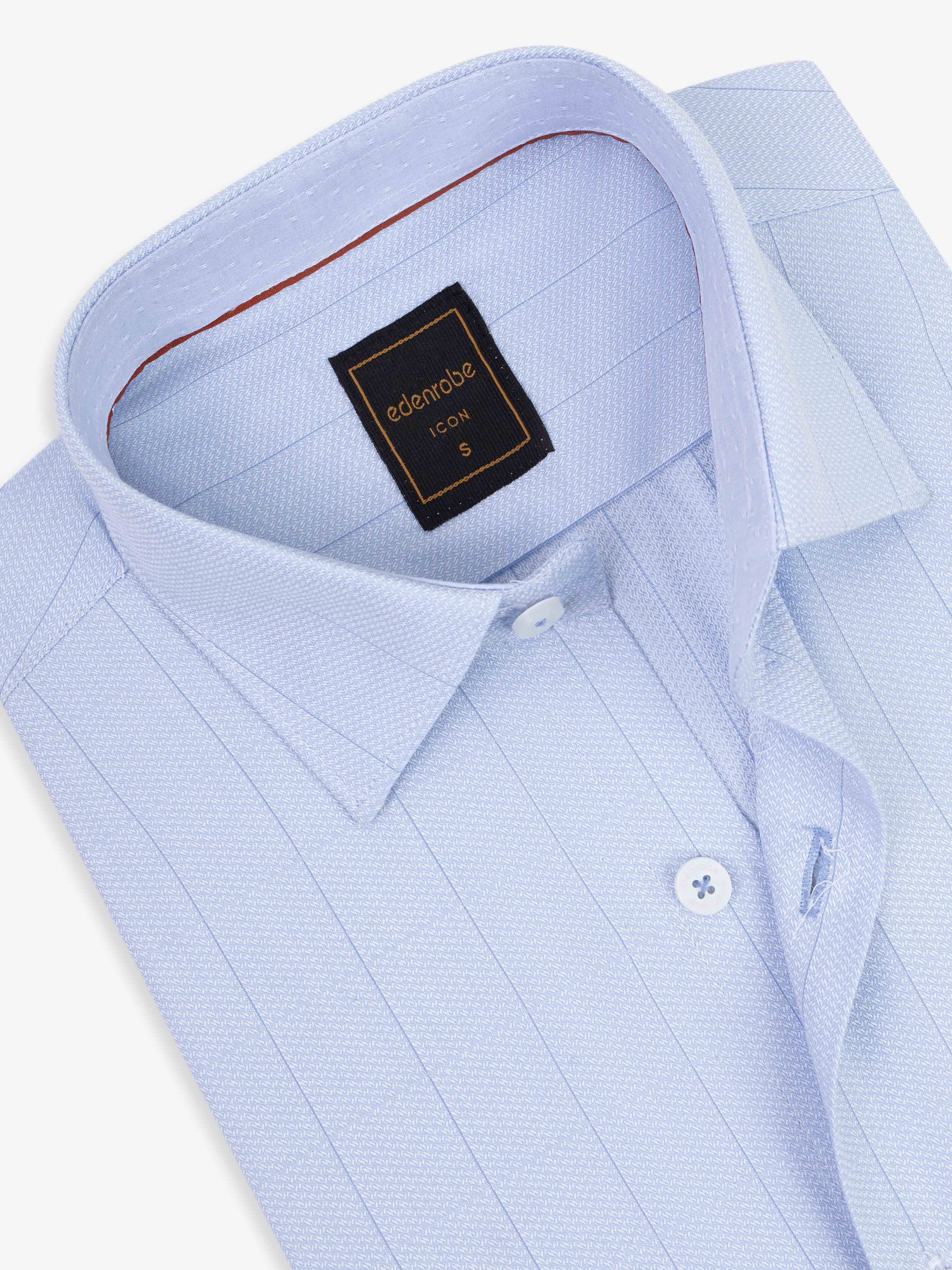 Men's Light Blue Shirt - EMTSI5-50820 - Image 2