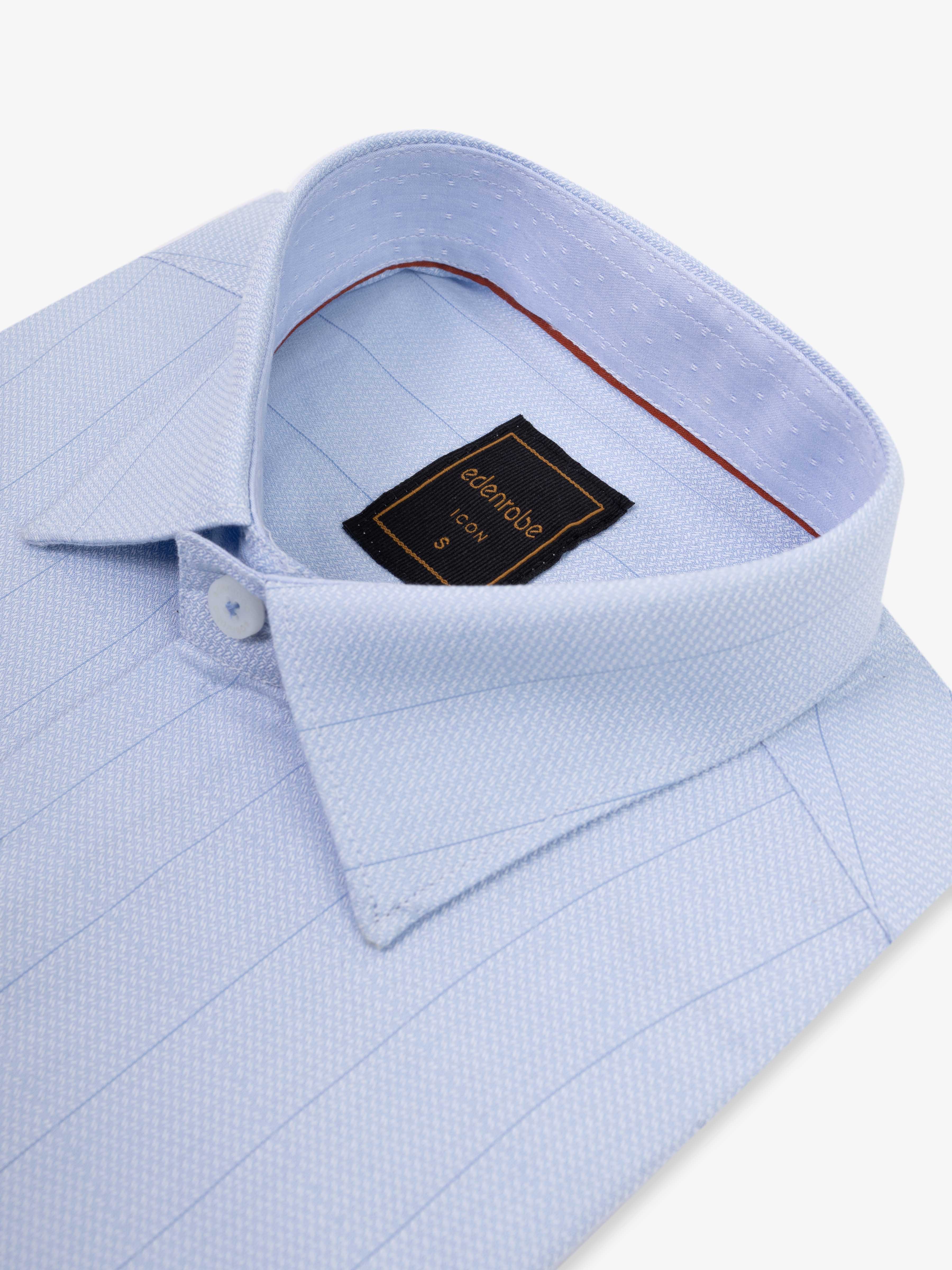 Men's Light Blue Shirt - EMTSI5-50820 - Image 4