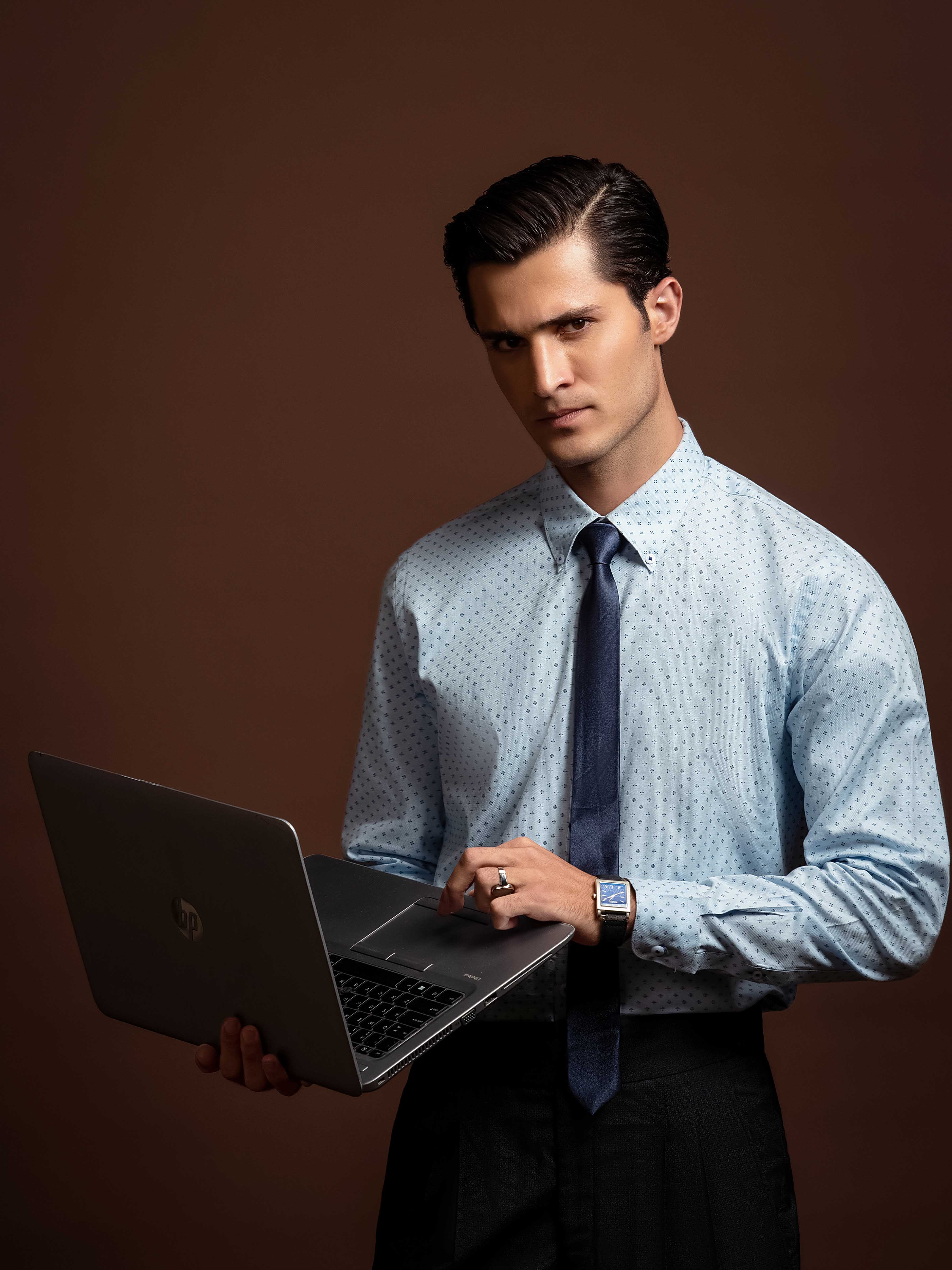 Men's Light Blue Shirt - EMTSI5-50844 - Image 2
