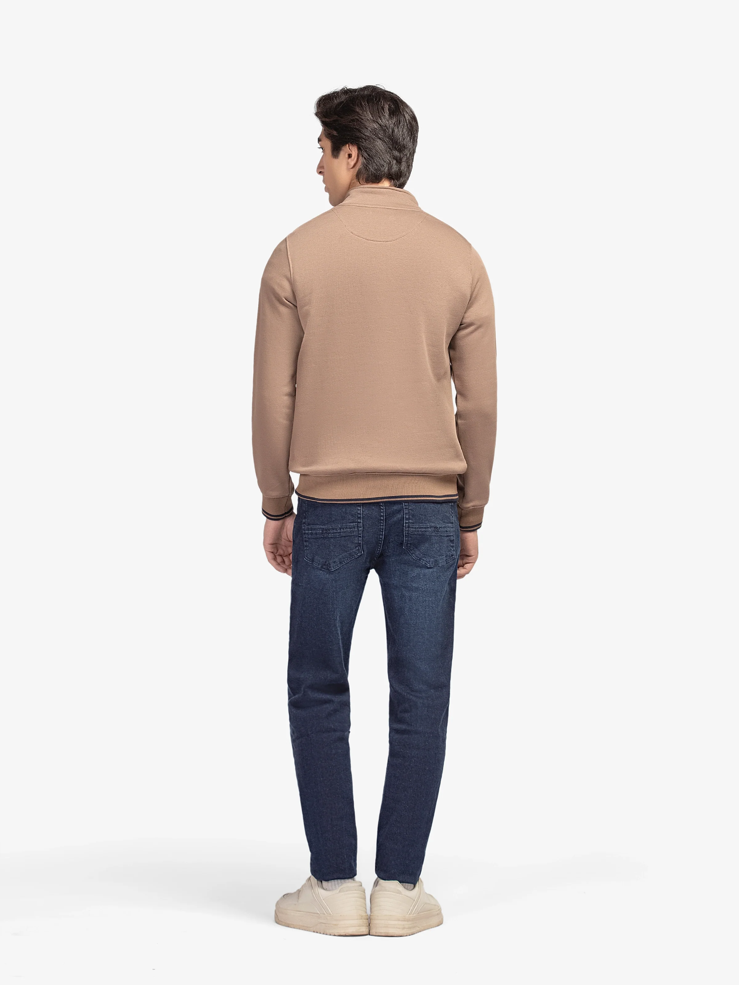 Men's Light Brown Sweatshirt - EMTSS5-003 - Image 5