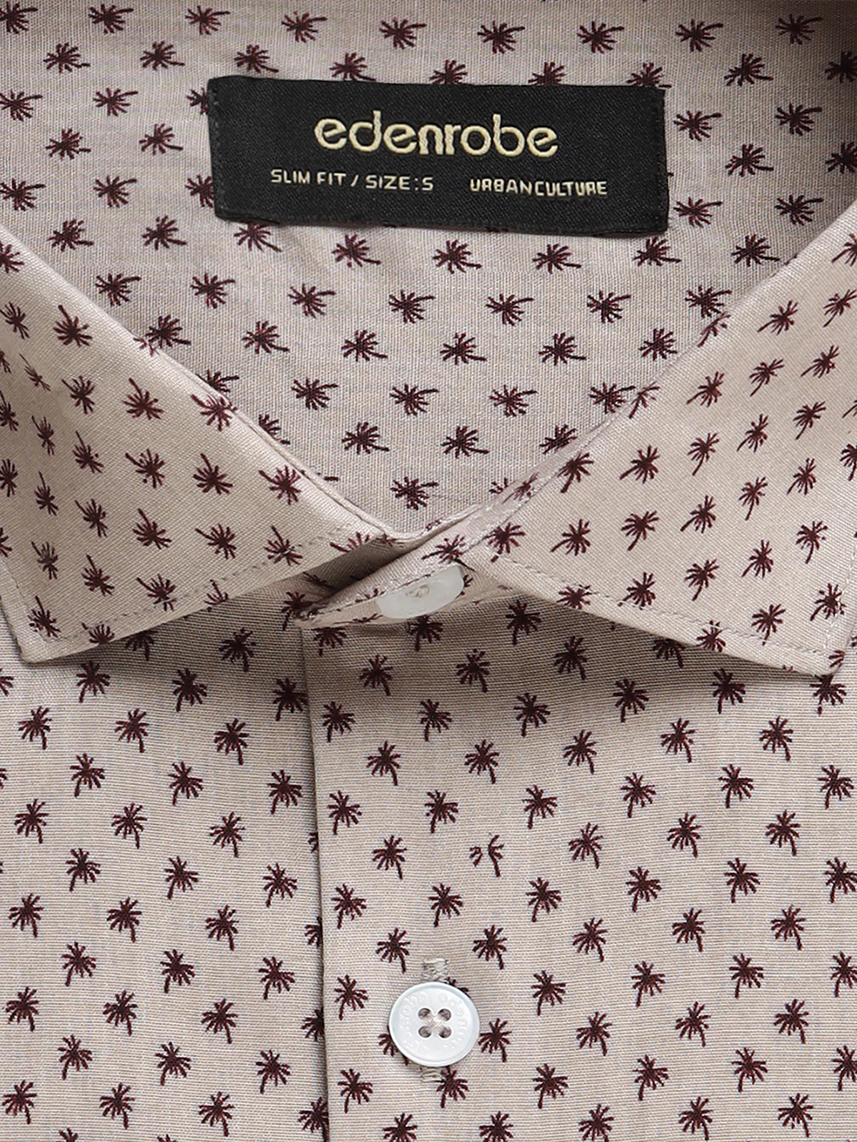 Men's Light Coffee Shirt - EMTSUC24-205 - Image 4