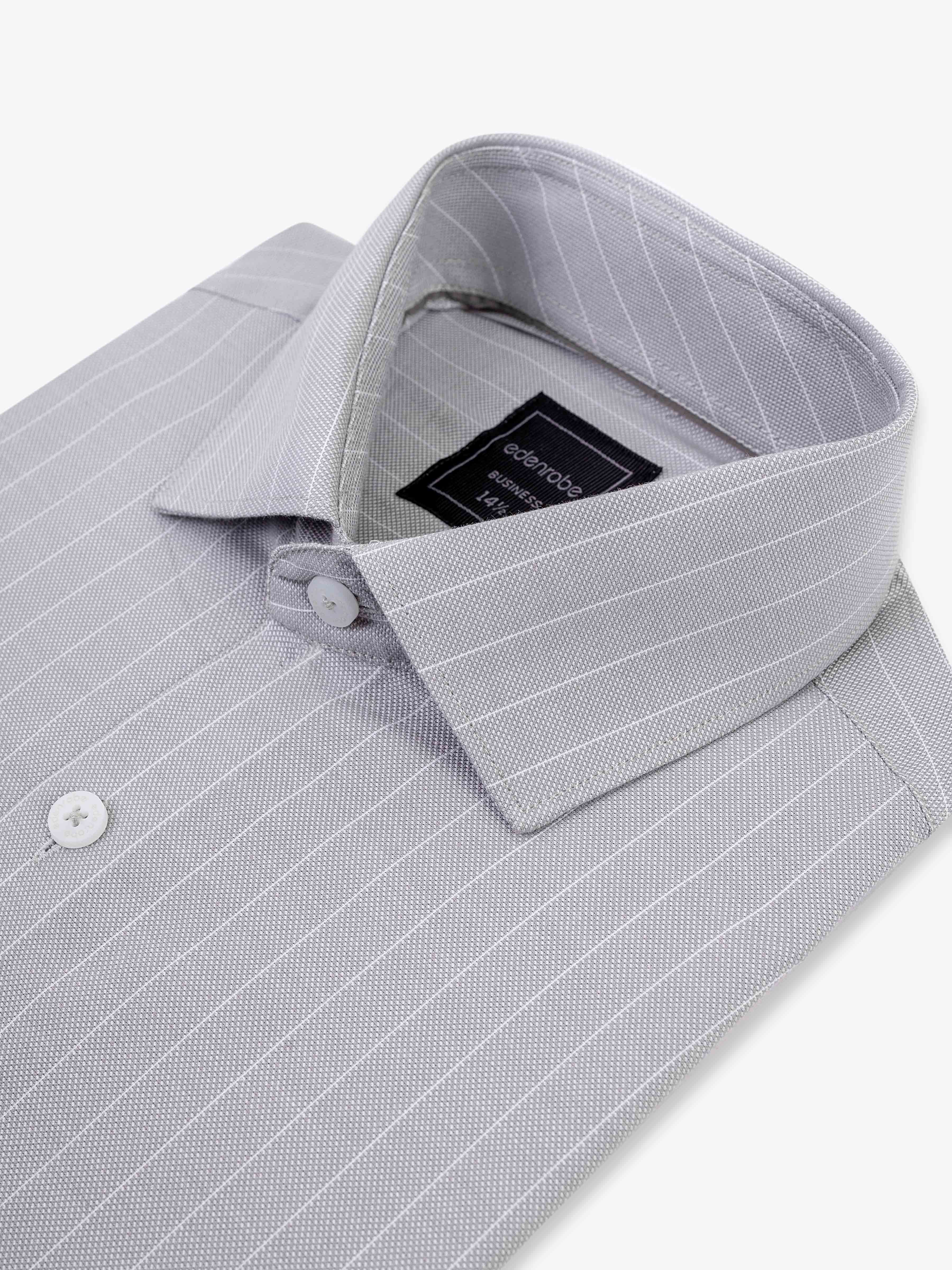 Men's Light Grey Shirt - EMTSB5-165 - Image 4