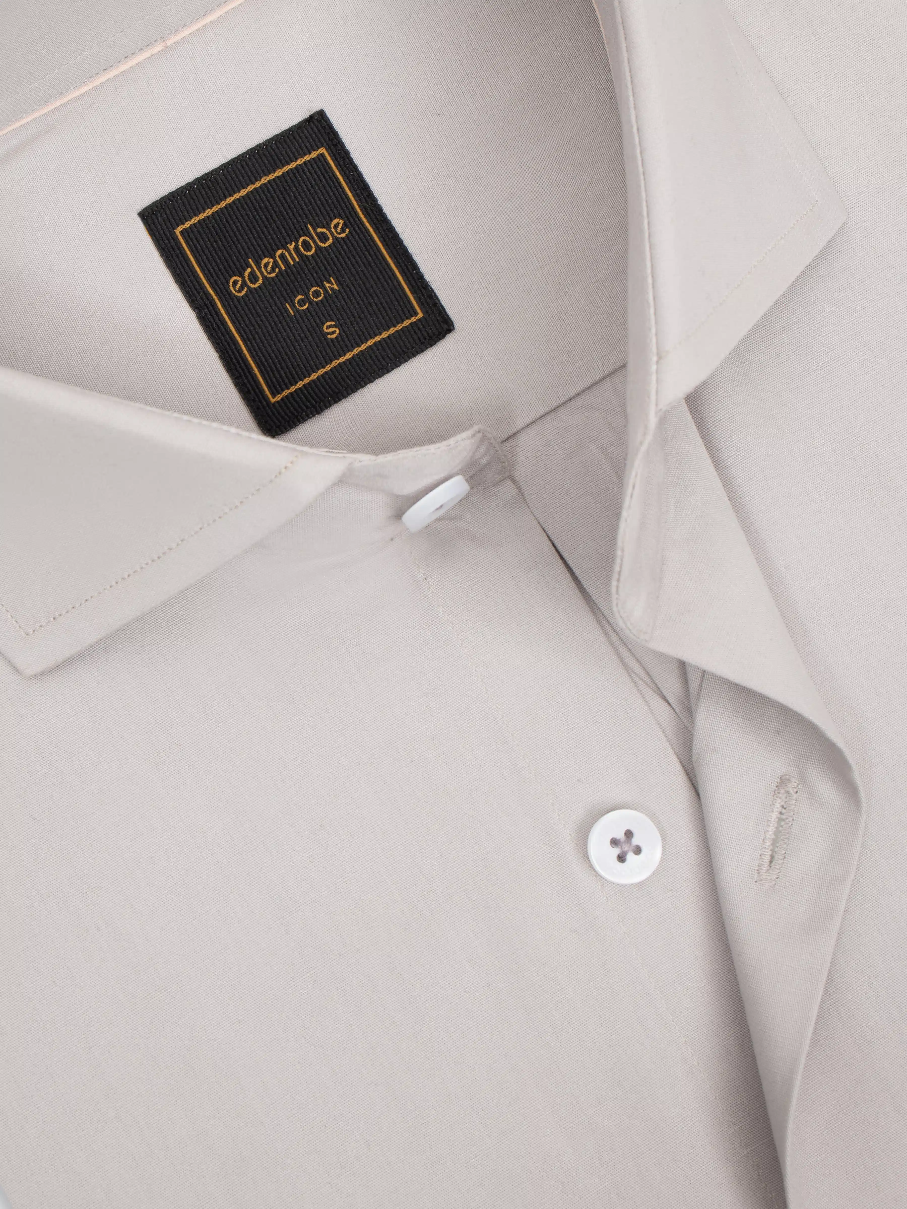 Men's Light Grey Shirt - EMTSI24-50738 - Image 3