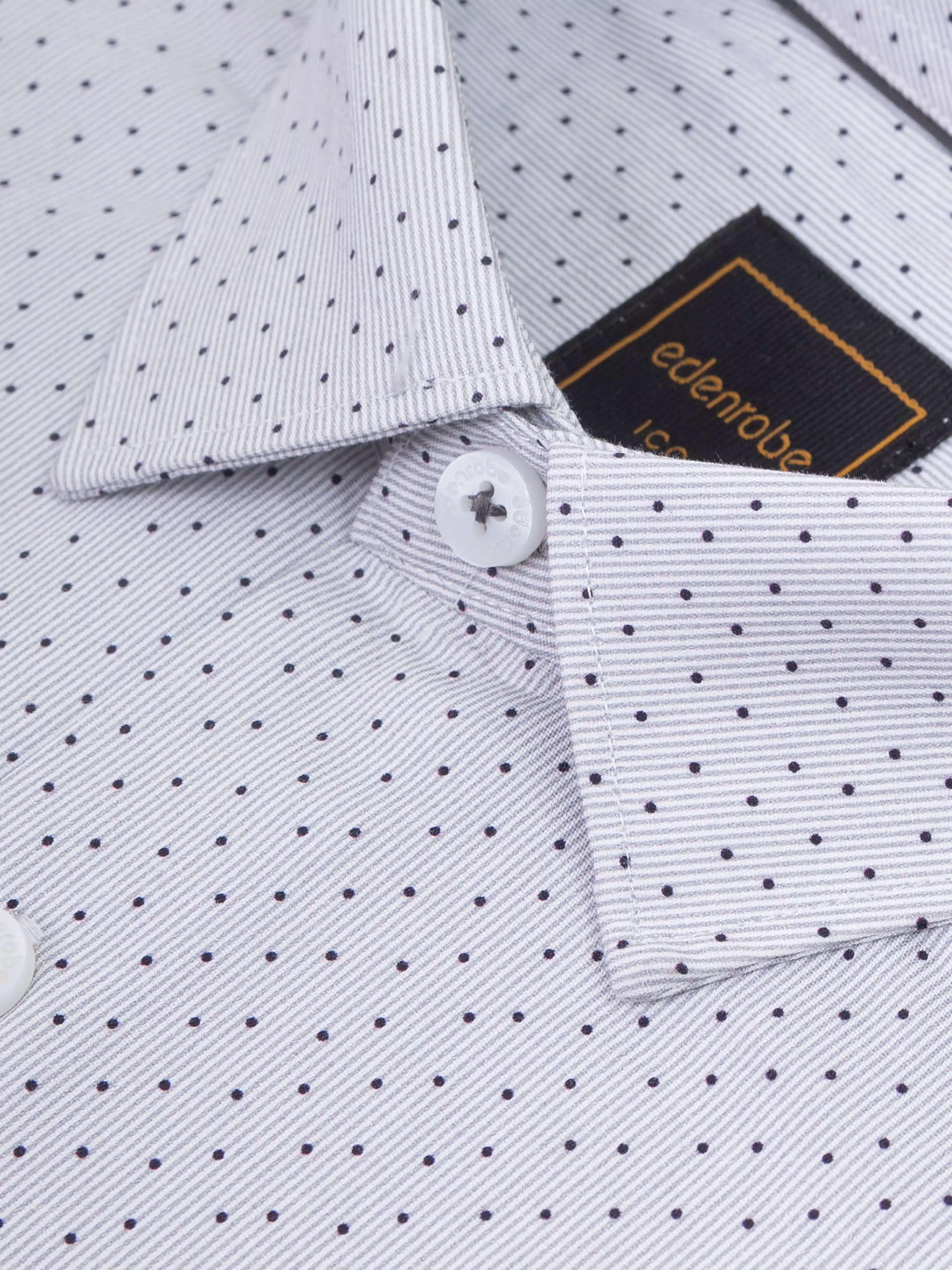 Men's Light Grey Shirt - EMTSI5-50752 - Image 3