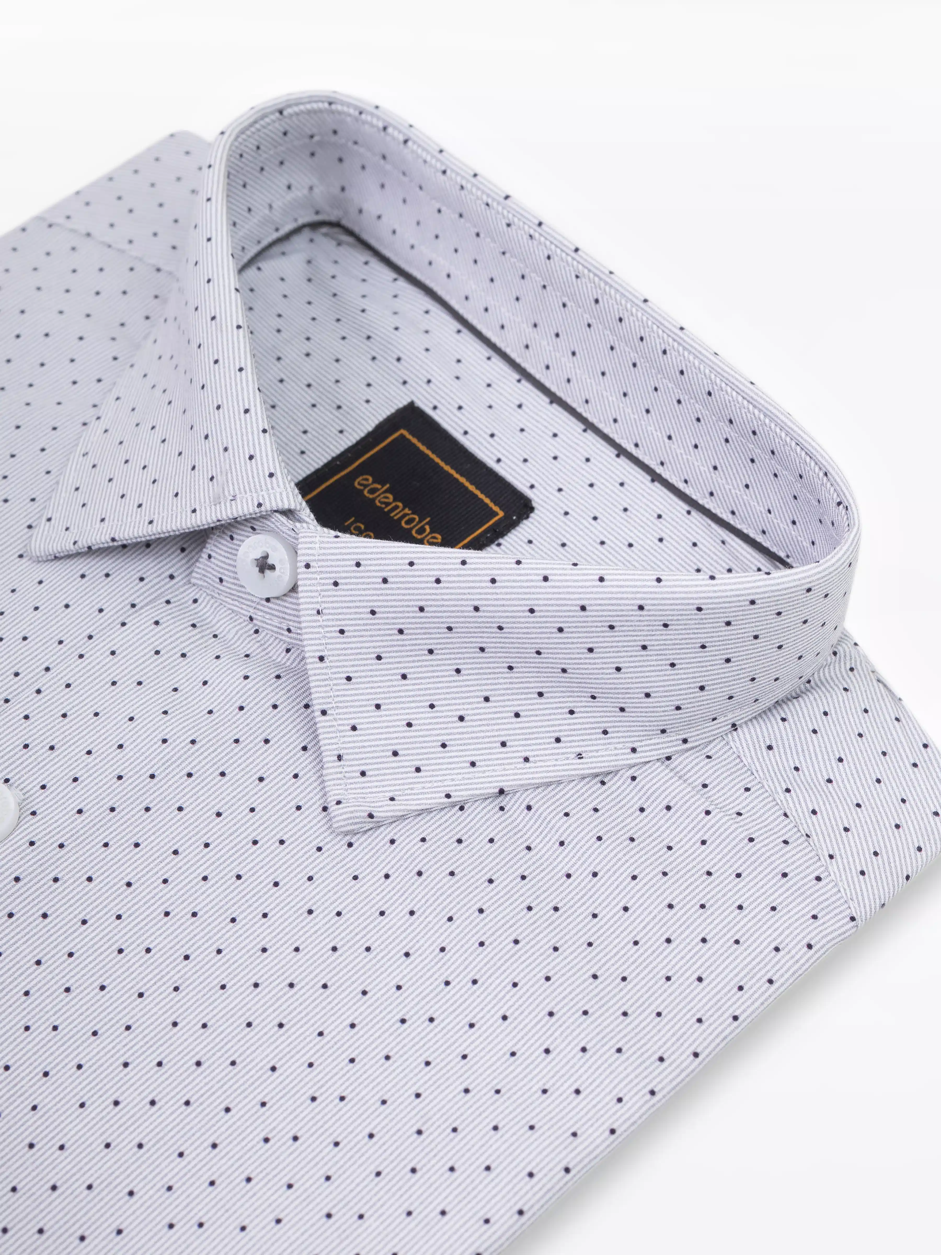 Men's Light Grey Shirt - EMTSI5-50752 - Image 4