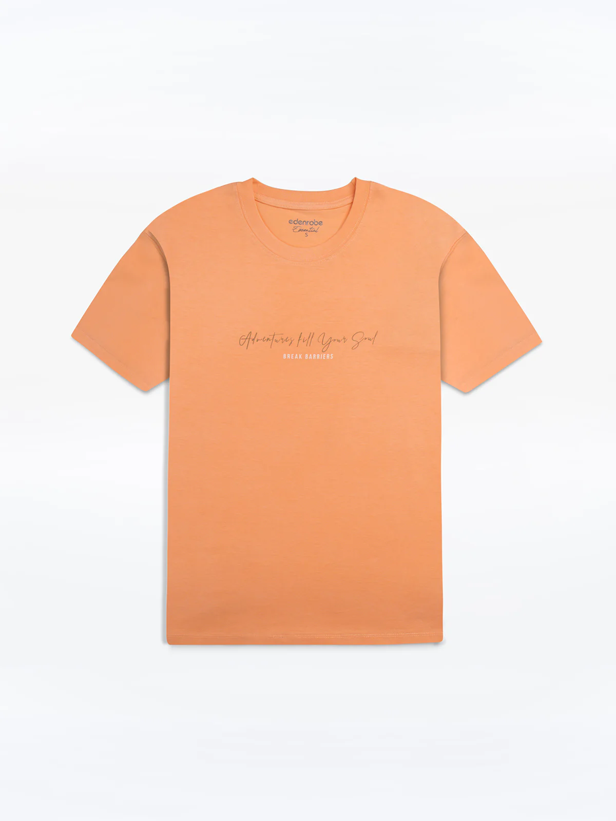 Men's Light Peach Graphic Tee - EMTGT24-031
