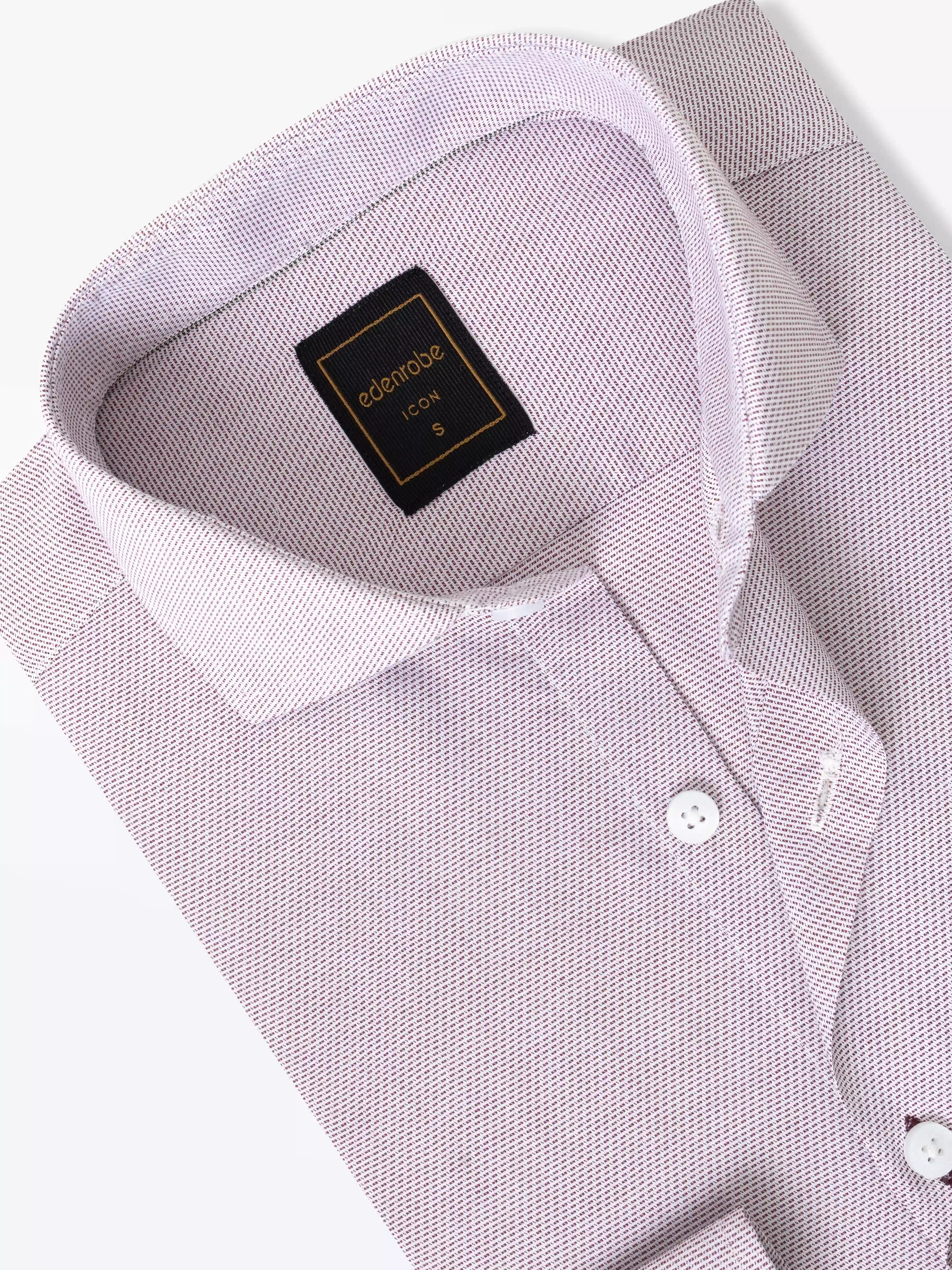 Men's Light Pink Shirt - EMTSI5-50767 - Image 2