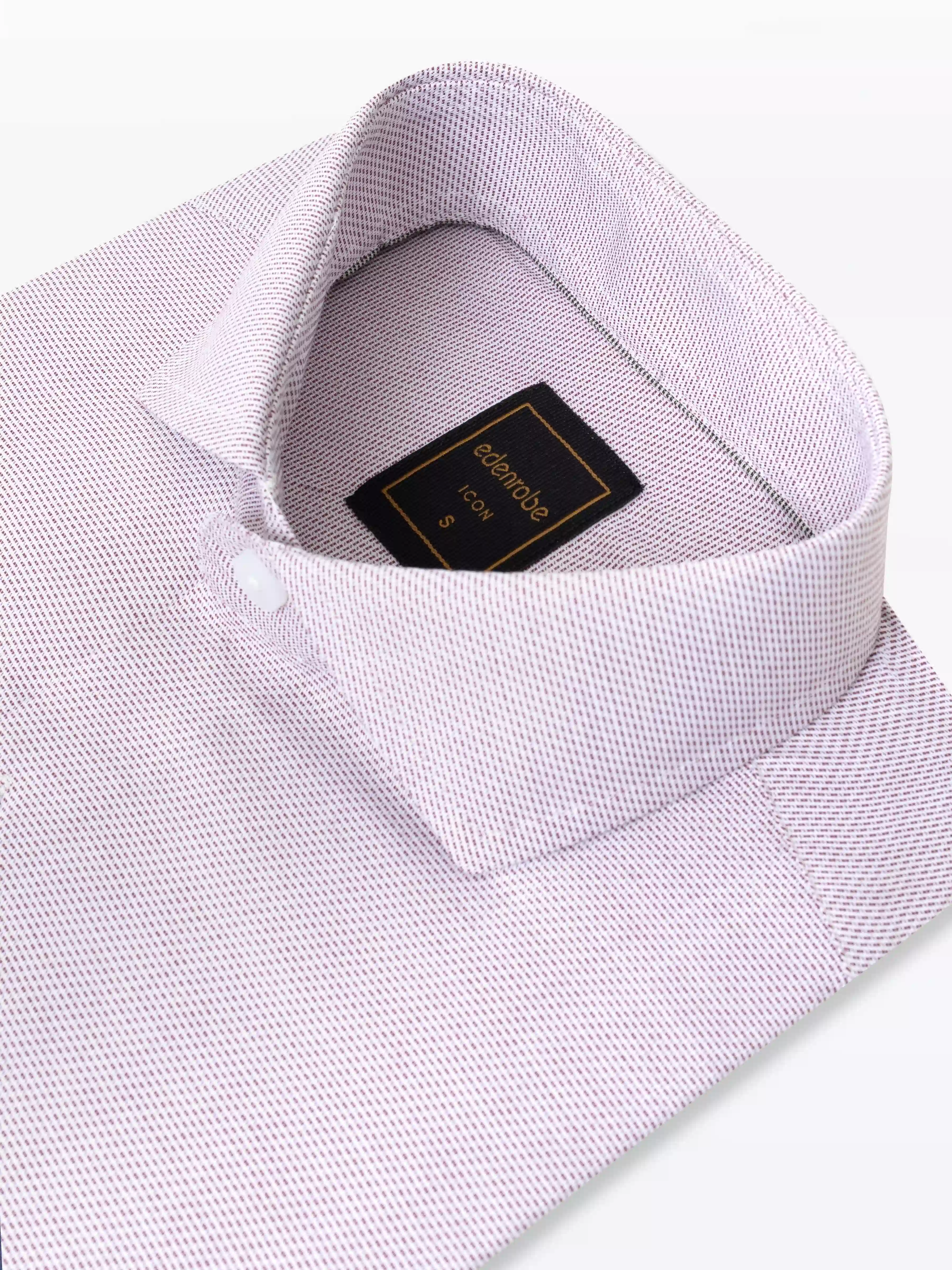 Men's Light Pink Shirt - EMTSI5-50767 - Image 3
