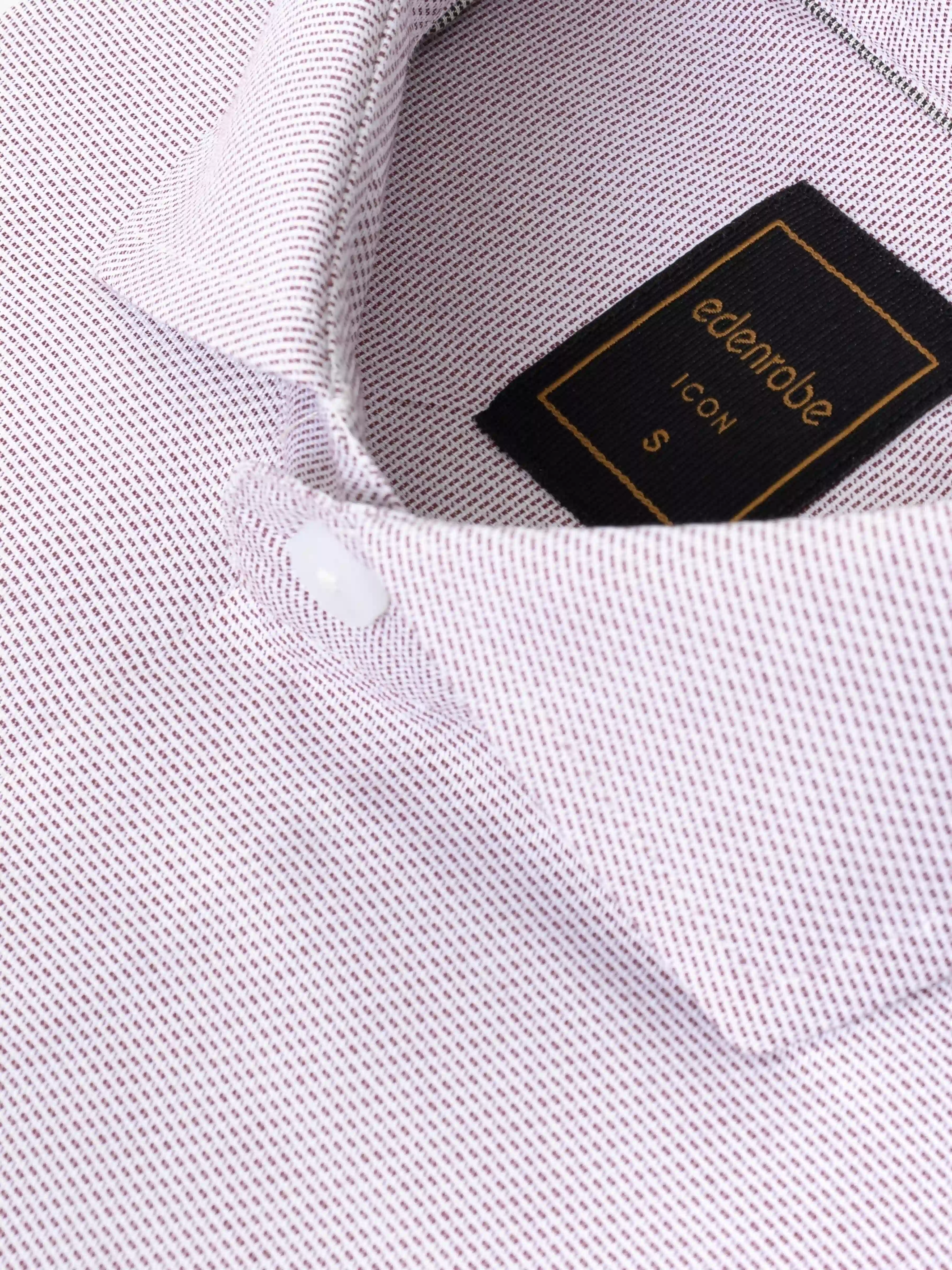 Men's Light Pink Shirt - EMTSI5-50767 - Image 4