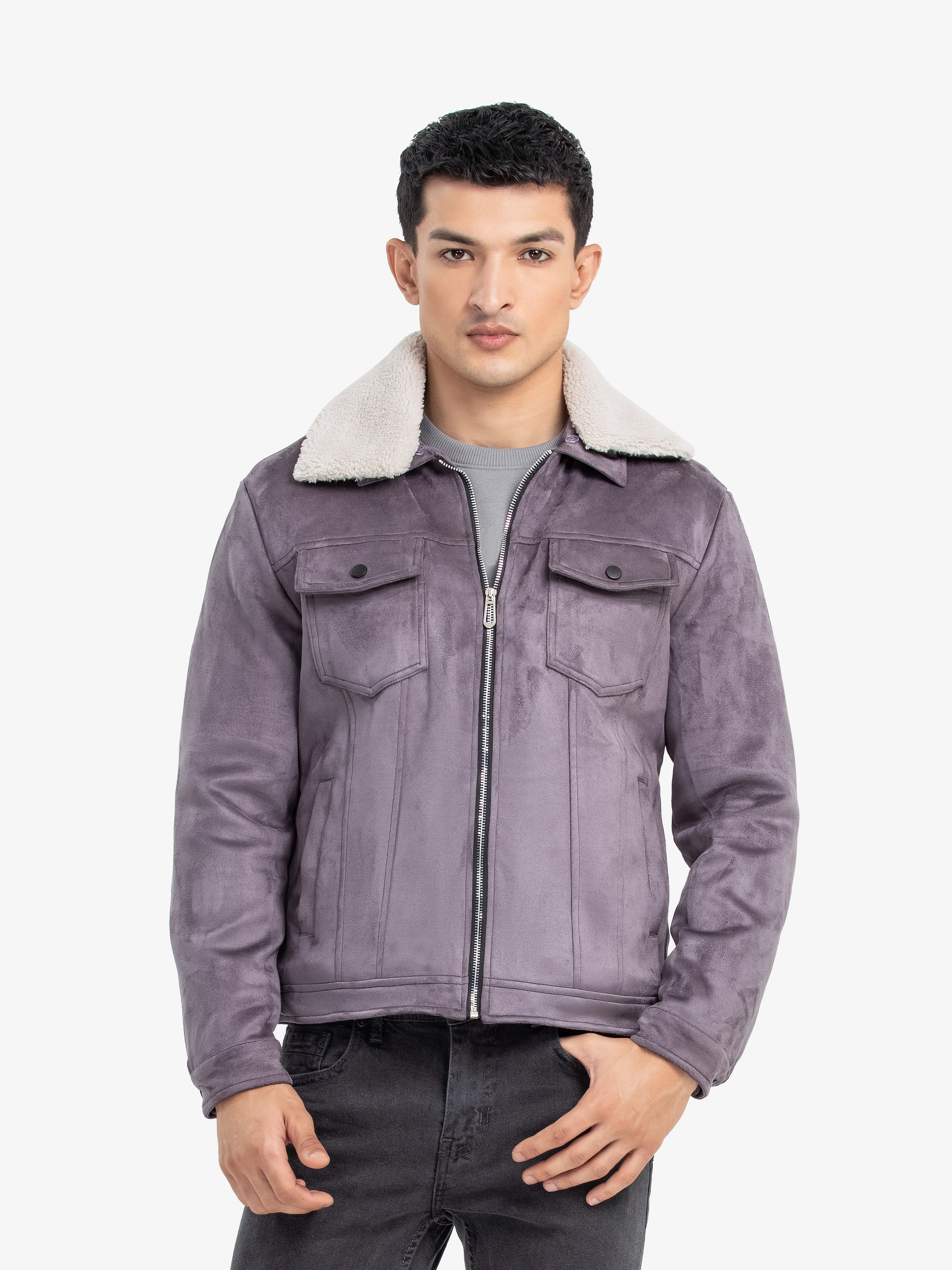Men's Light Plum Jacket - EMTJ24-015 - Image 2