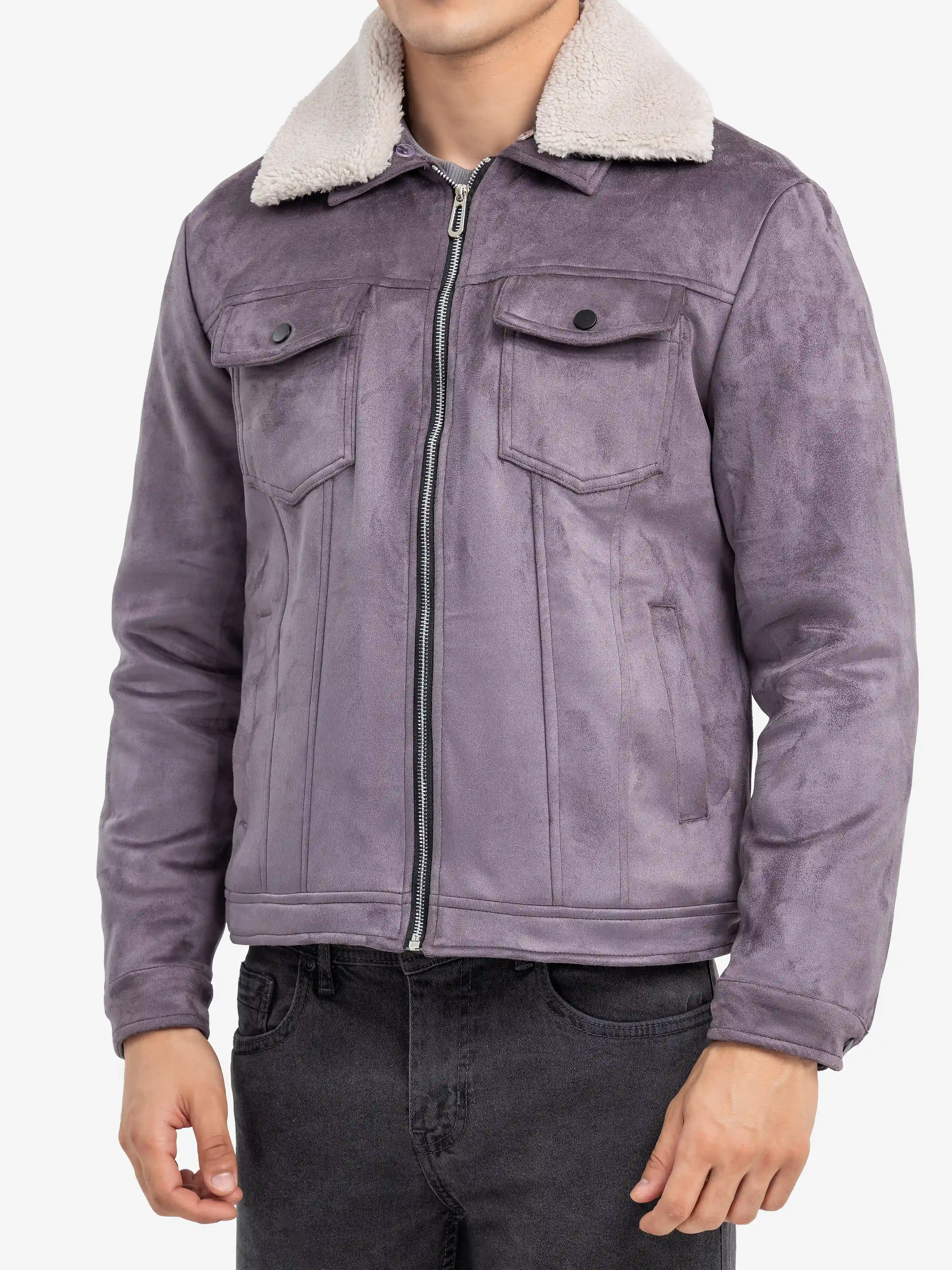 Men's Light Plum Jacket - EMTJ24-015 - Image 4