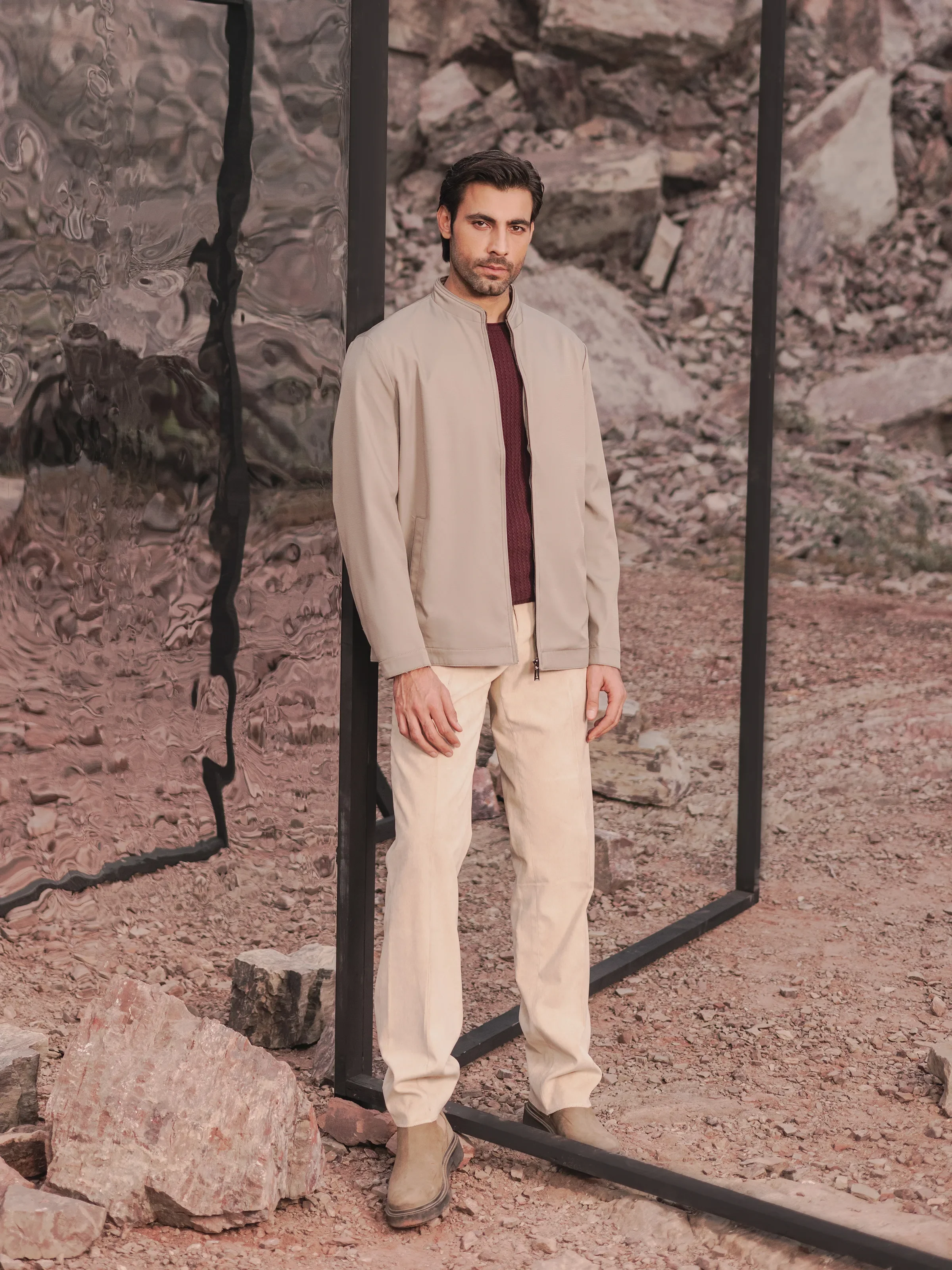 Men's Light Sage Jacket - EMTJ24-027 - Image 3