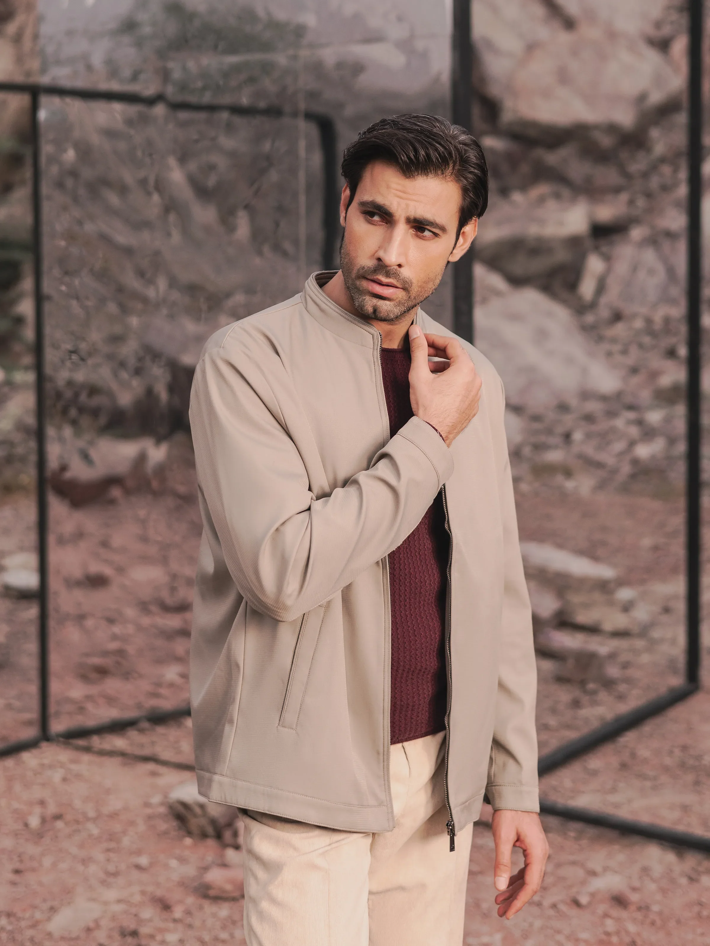 Men's Light Sage Jacket - EMTJ24-027 - Image 5