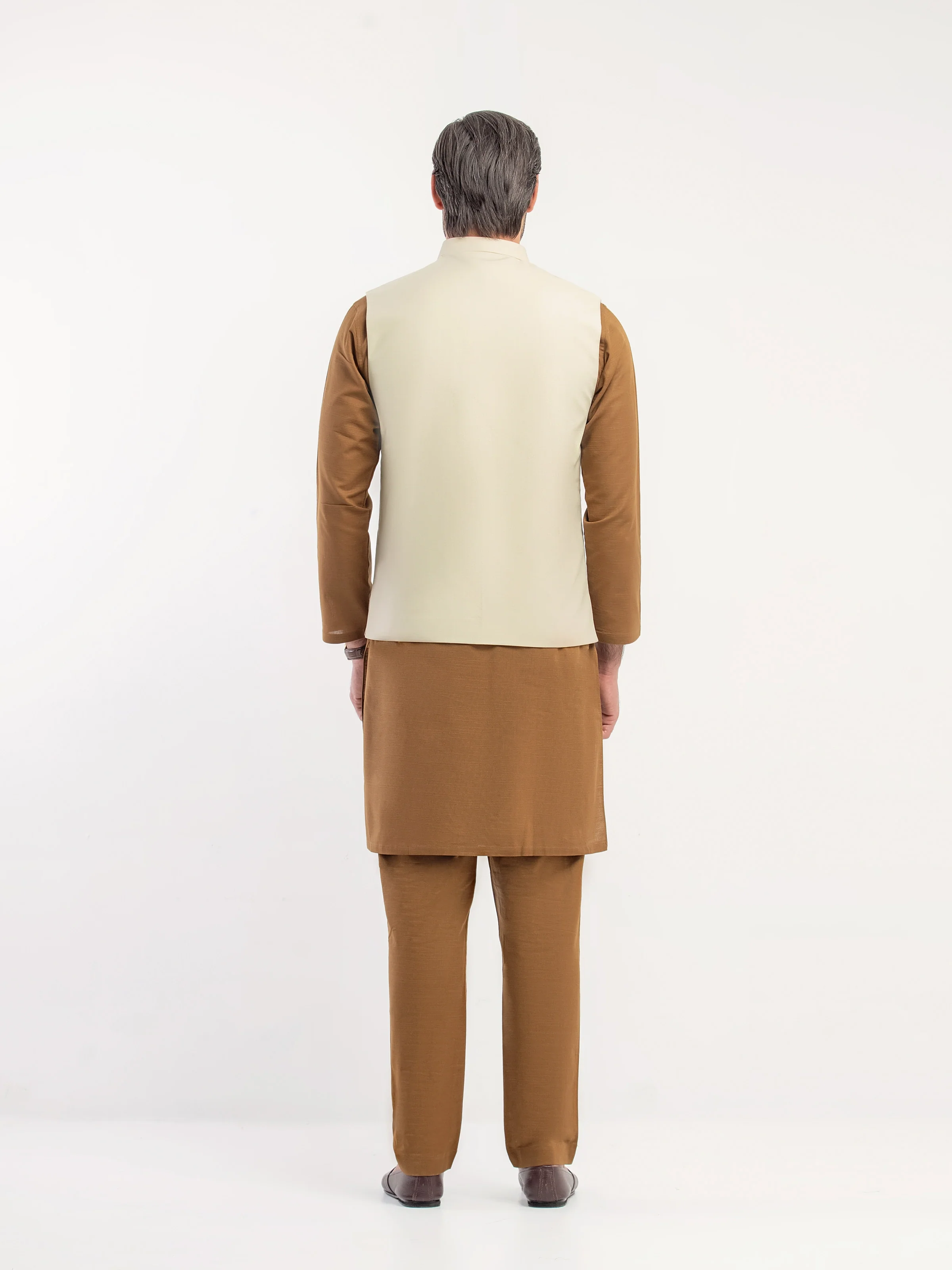 Men's Light Sage Waist Coat - EMTWCP6-36004 - Image 5