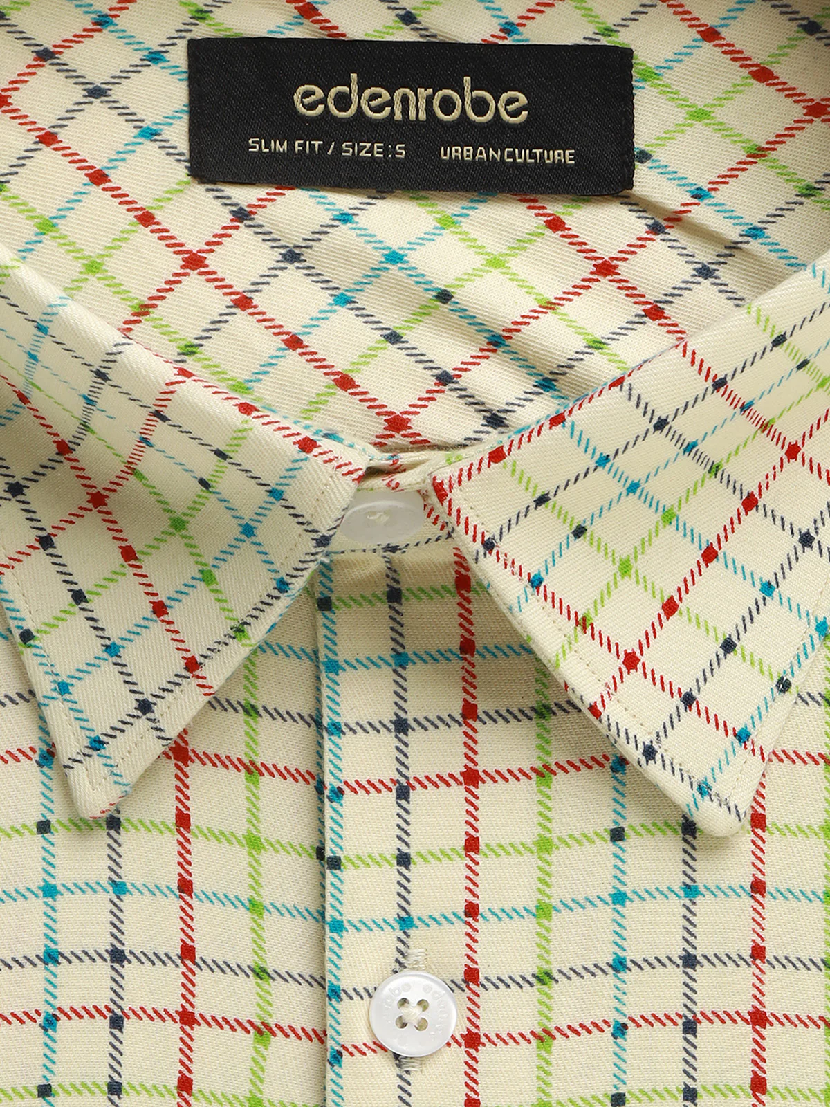 Men's Light Yellow Shirt - EMTSUC24-203 - Image 3