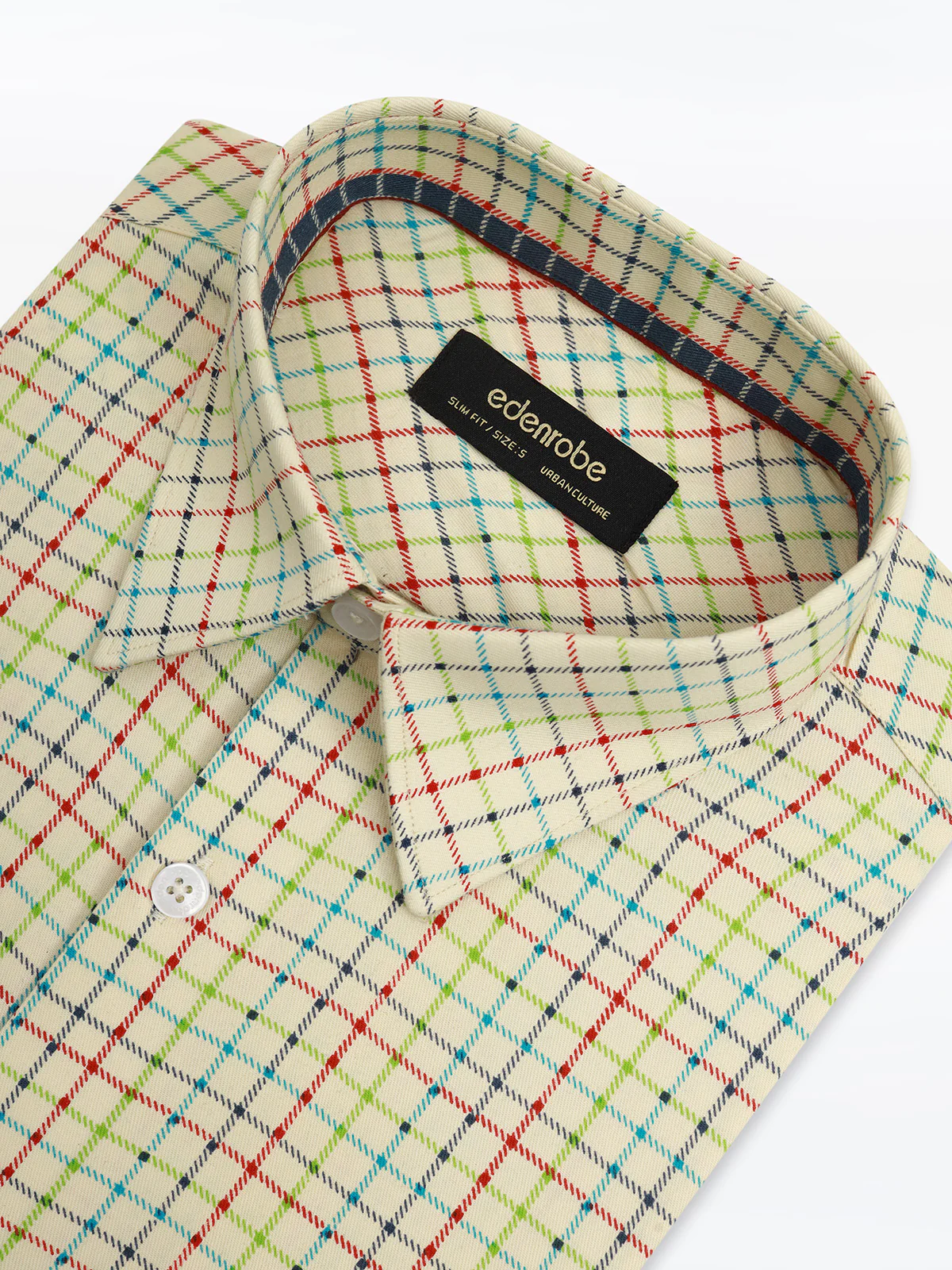 Men's Light Yellow Shirt - EMTSUC24-203 - Image 4