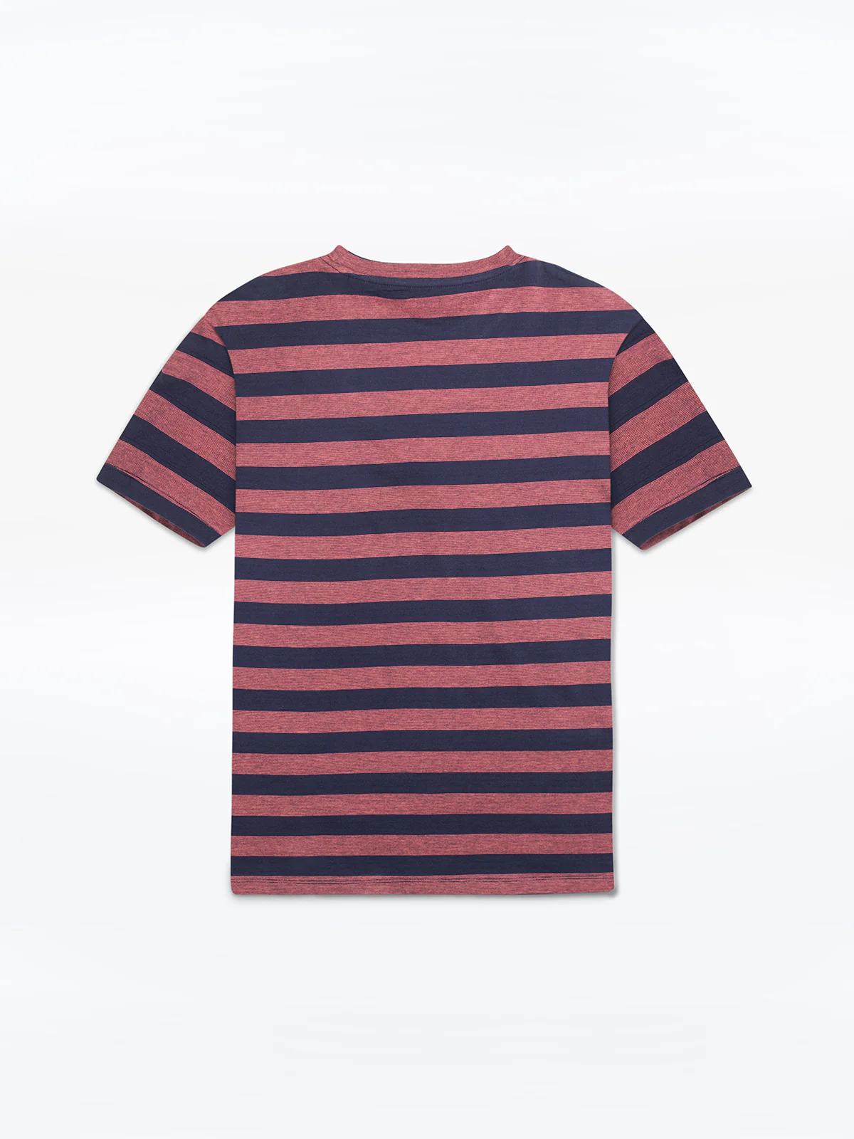 Men's Maroon & Navy Graphic Tee - EMTGT24-019 - Image 2