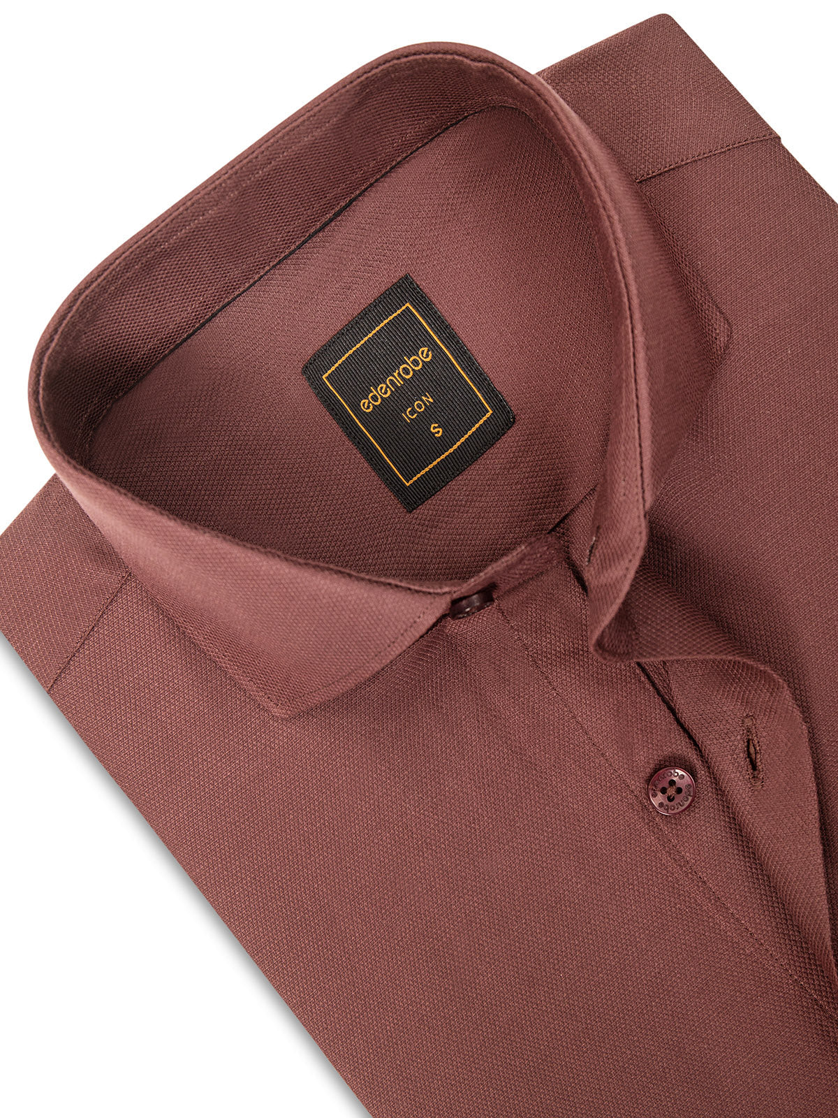 Men's Maroon Shirt - EMTSI24-50700 - Image 2