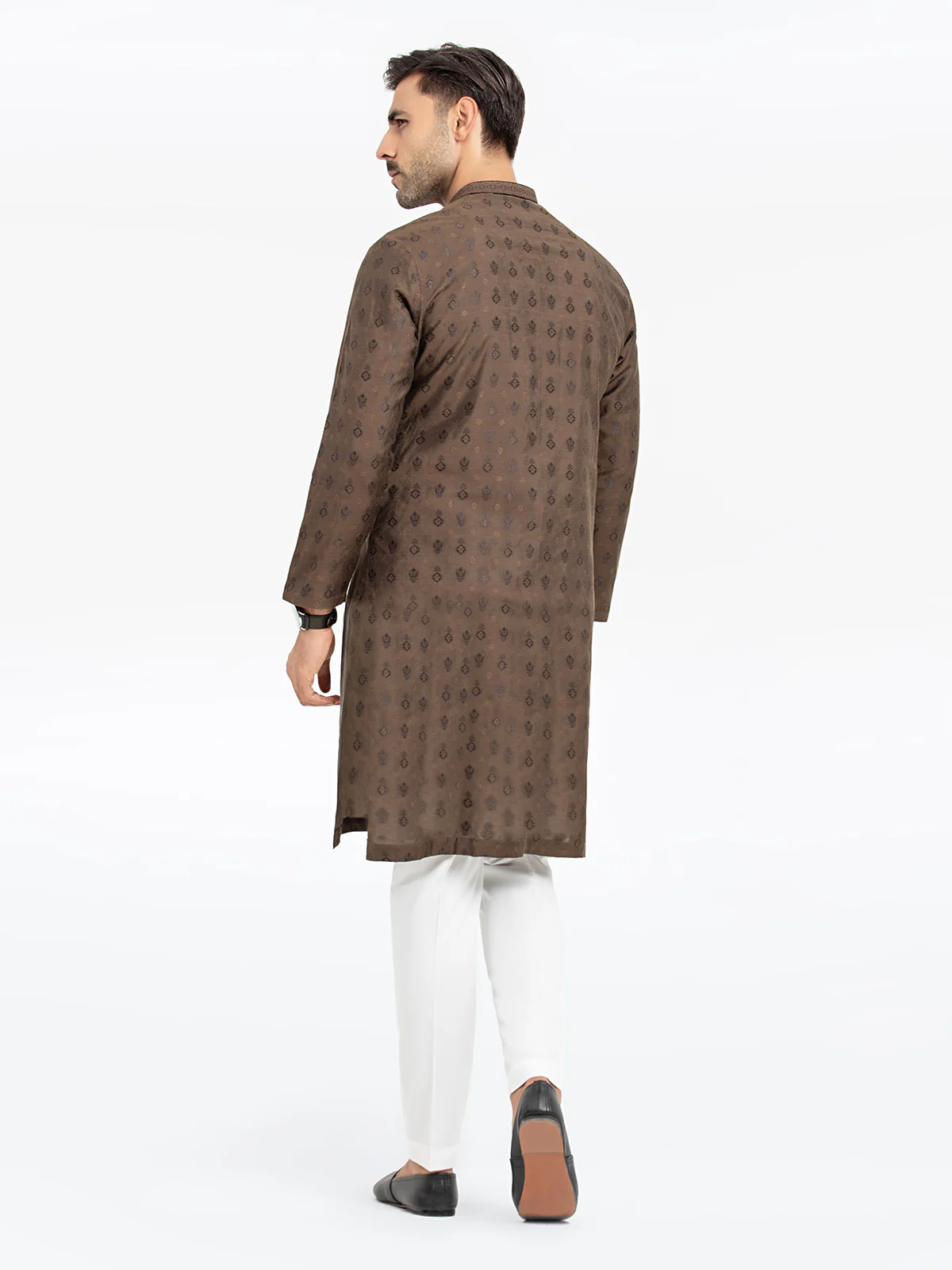 Men's Mehndi Kurta - EMTKC24-122 - Image 5