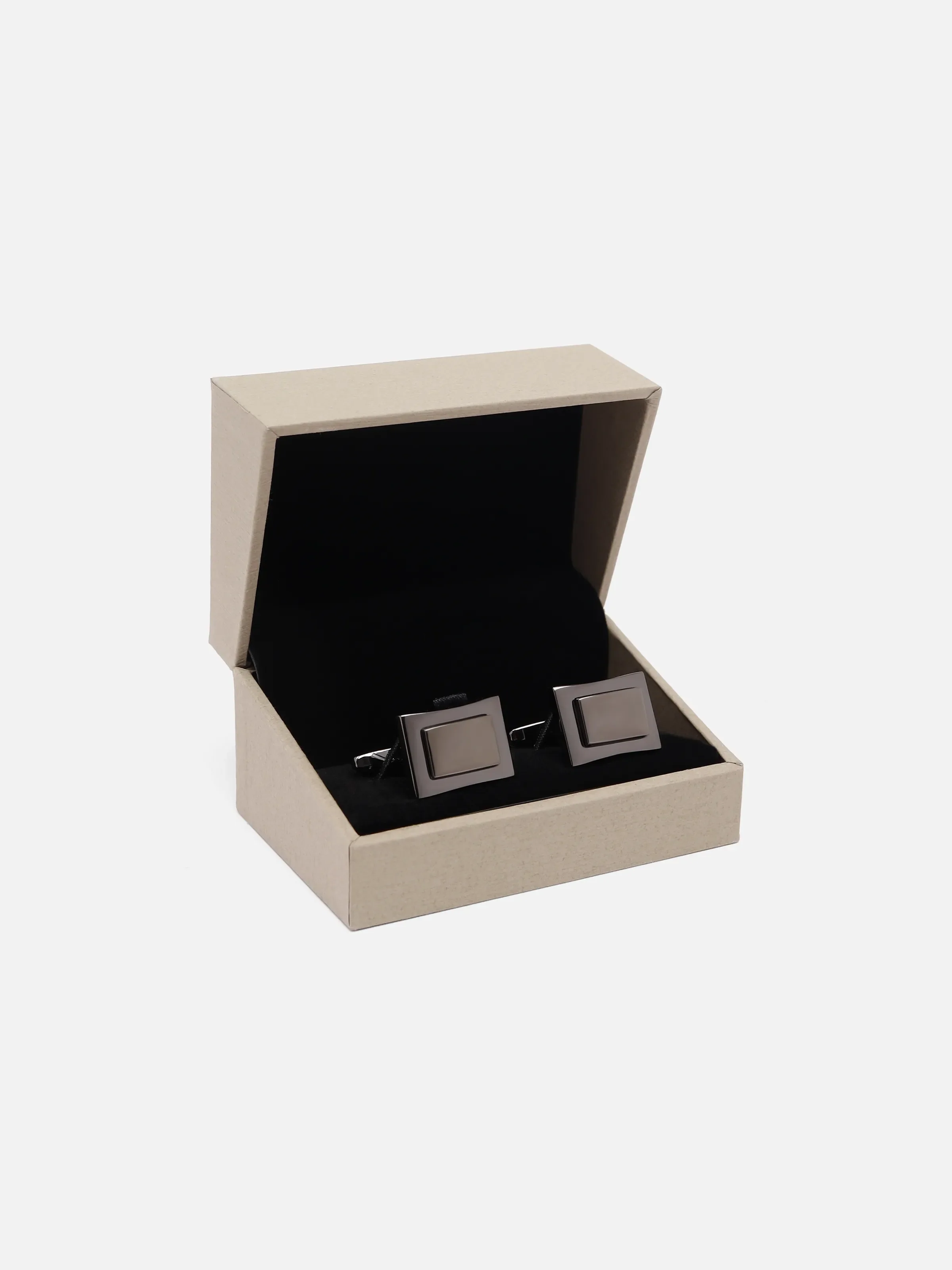 Imperio Metallic Grey Cufflink - EAMCL6-001 - Image 4