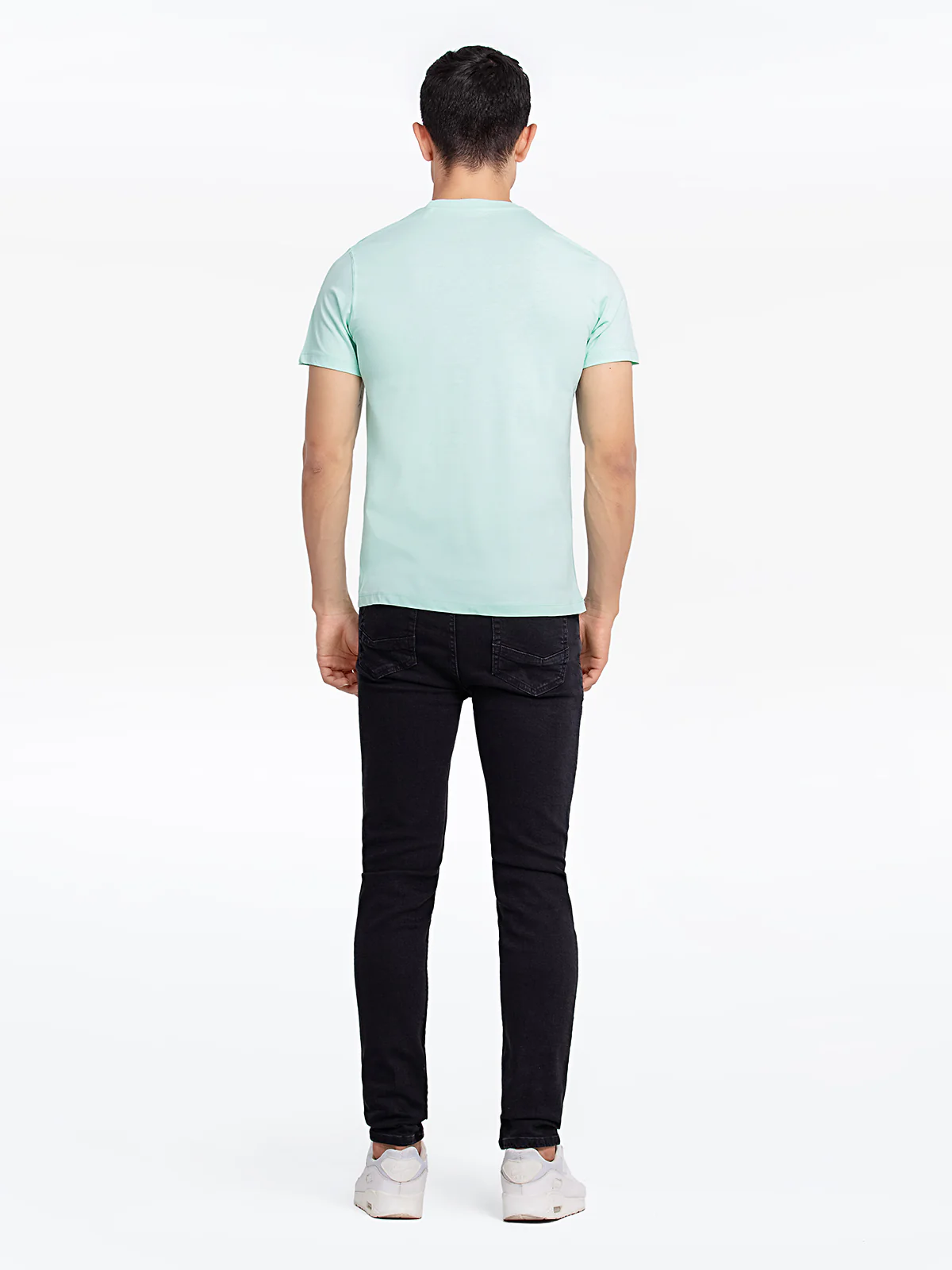 Men's Mint Green Graphic Tee - EMTGT24-025 - Image 5