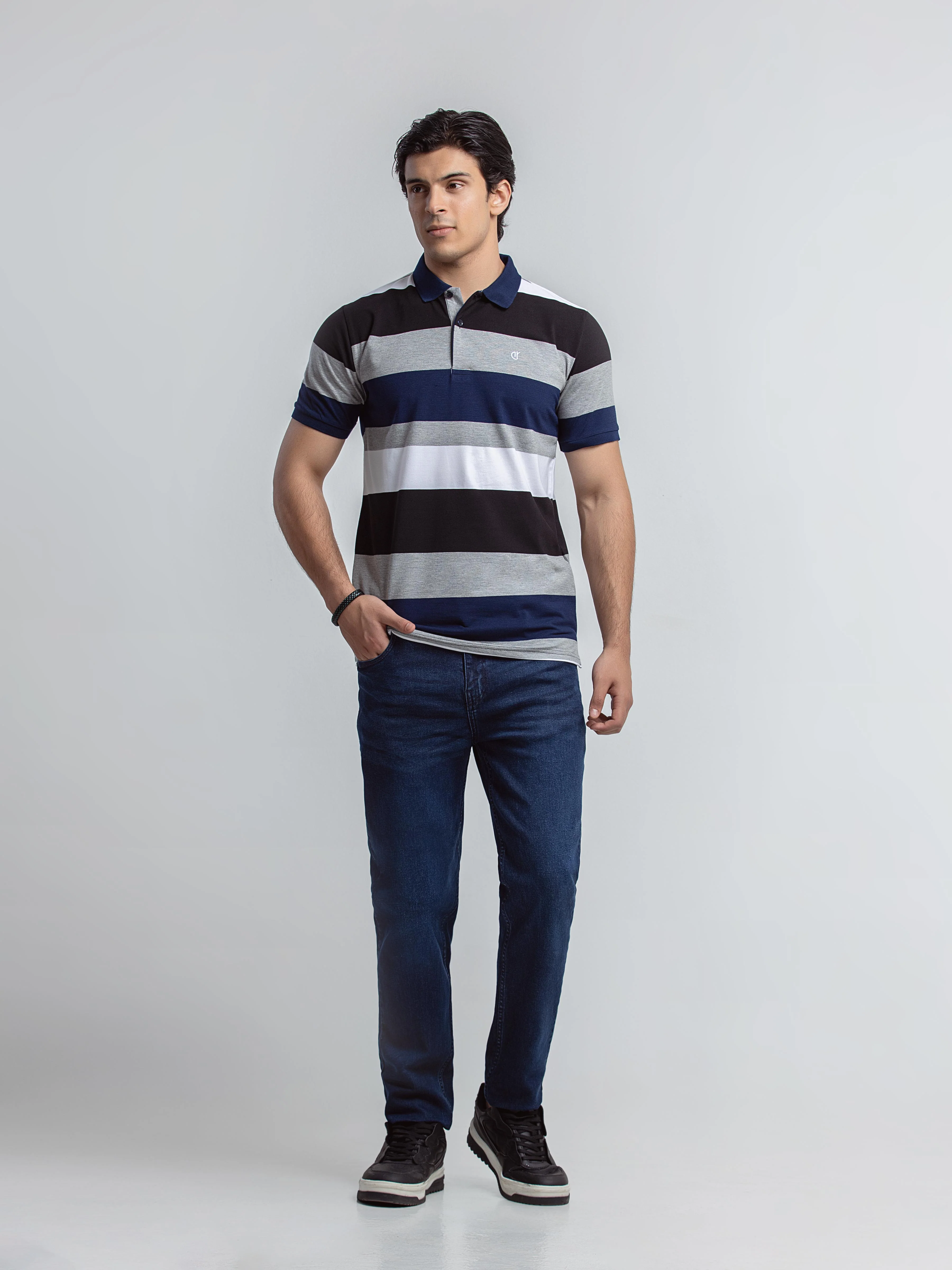 Men's Multi Polo Shirt - EMTPS6-050 - Image 2