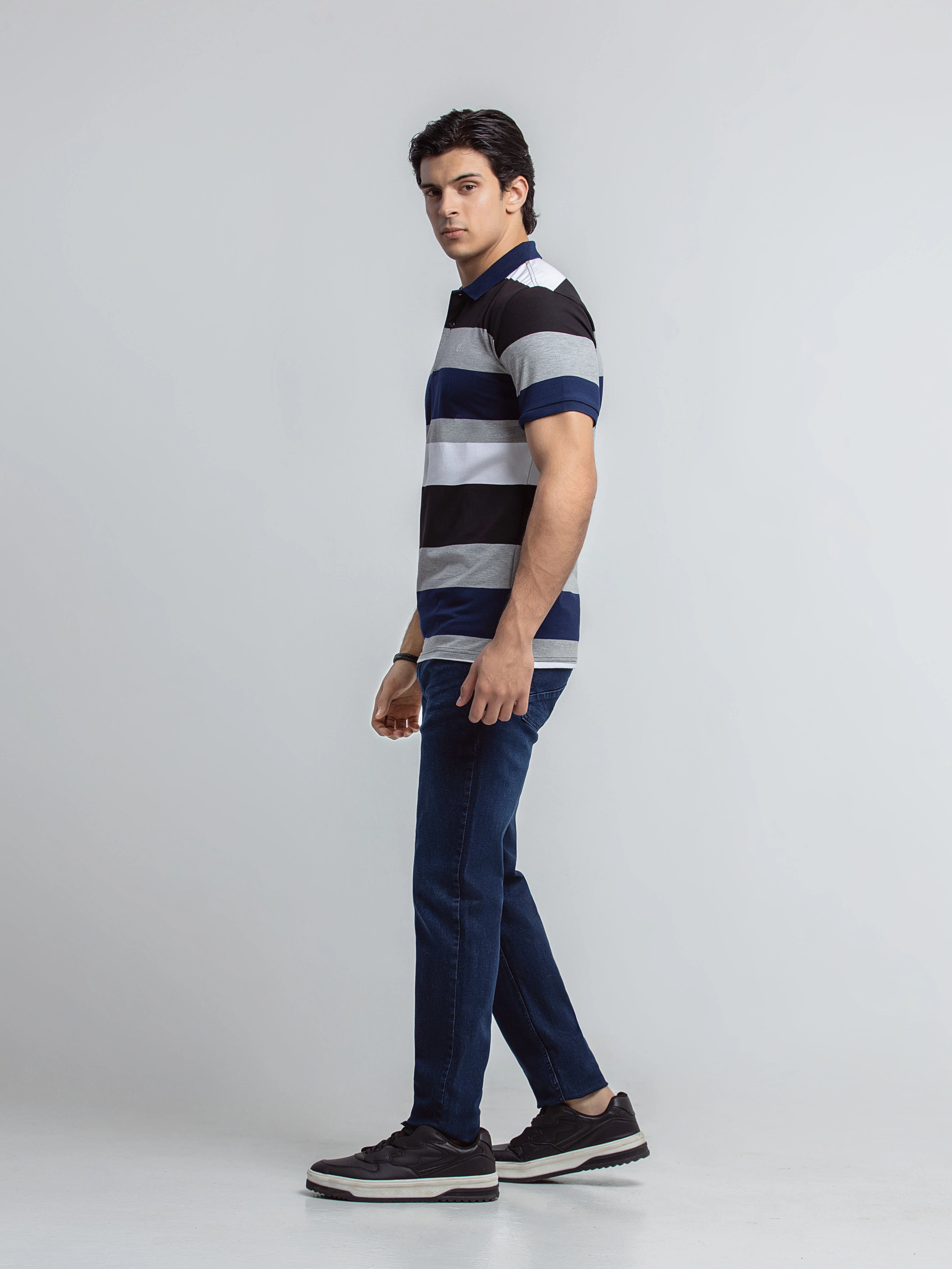 Men's Multi Polo Shirt - EMTPS6-050 - Image 4