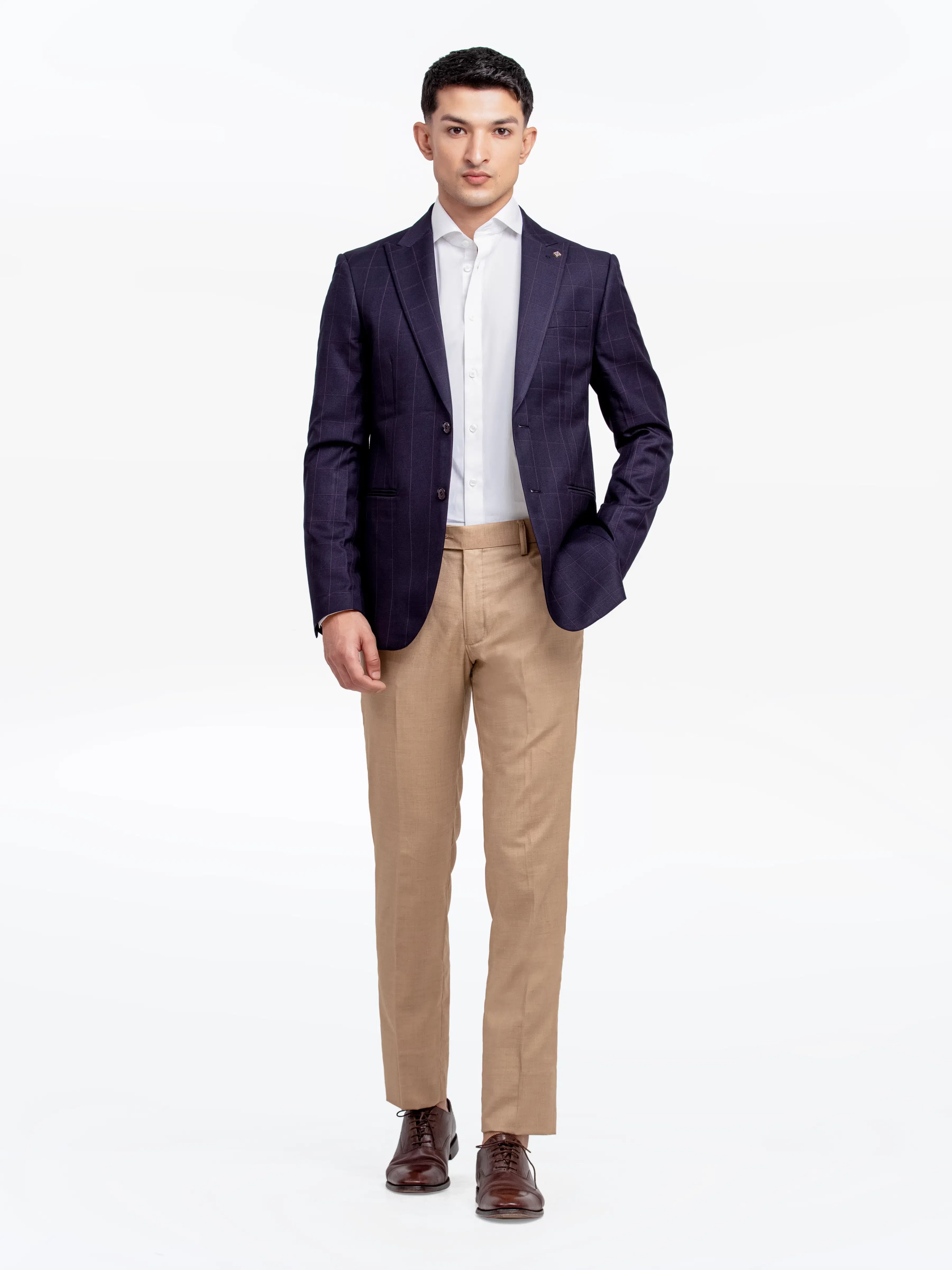Men's Navy Blazer - EMTB24-6878 - Image 2