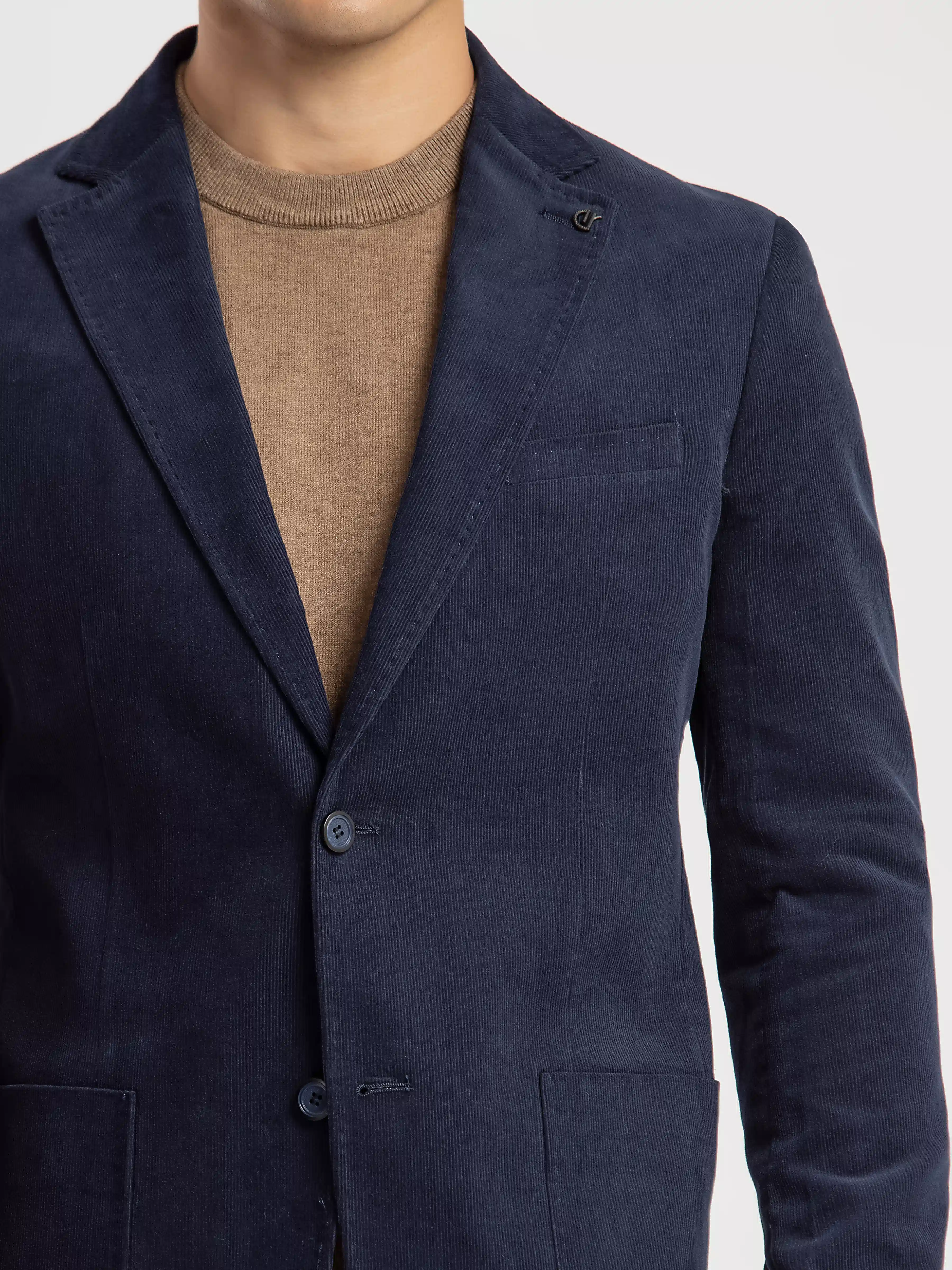 Men's Navy Blazer - EMTB5-6888 - Image 3