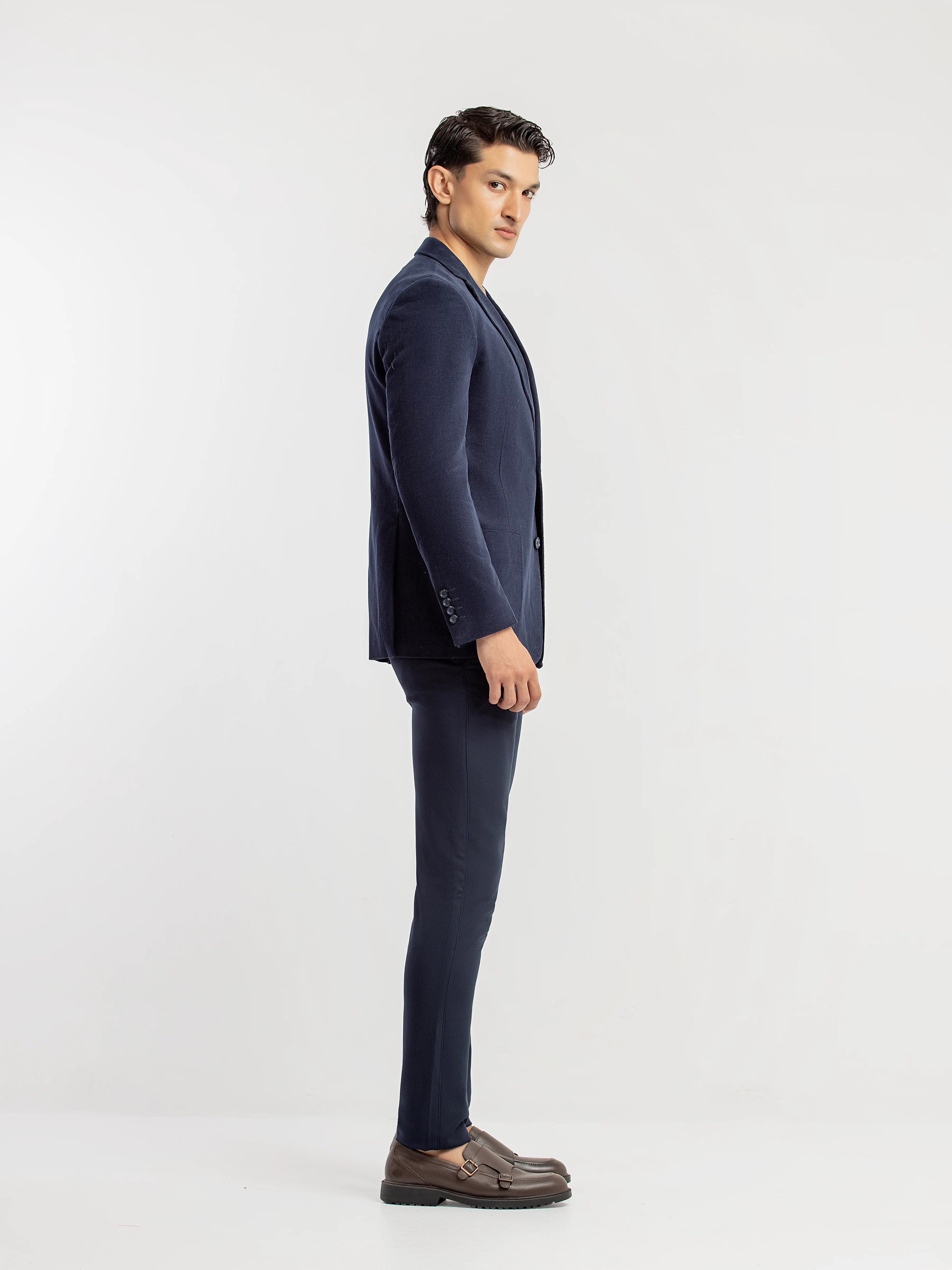 Men's Navy Blazer - EMTB5-6888 - Image 4