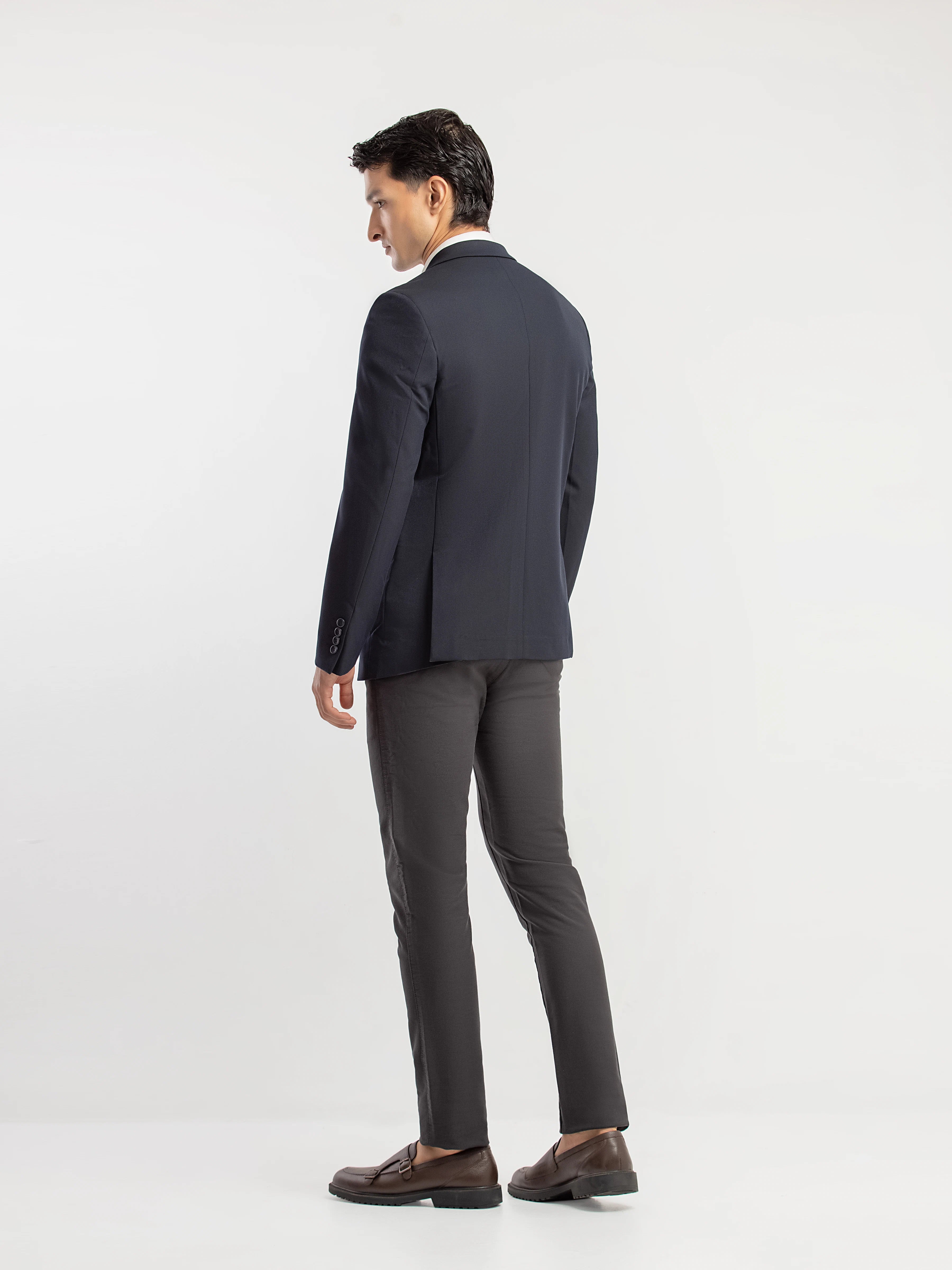 Men's Navy Blazer - EMTB5-6897 - Image 5