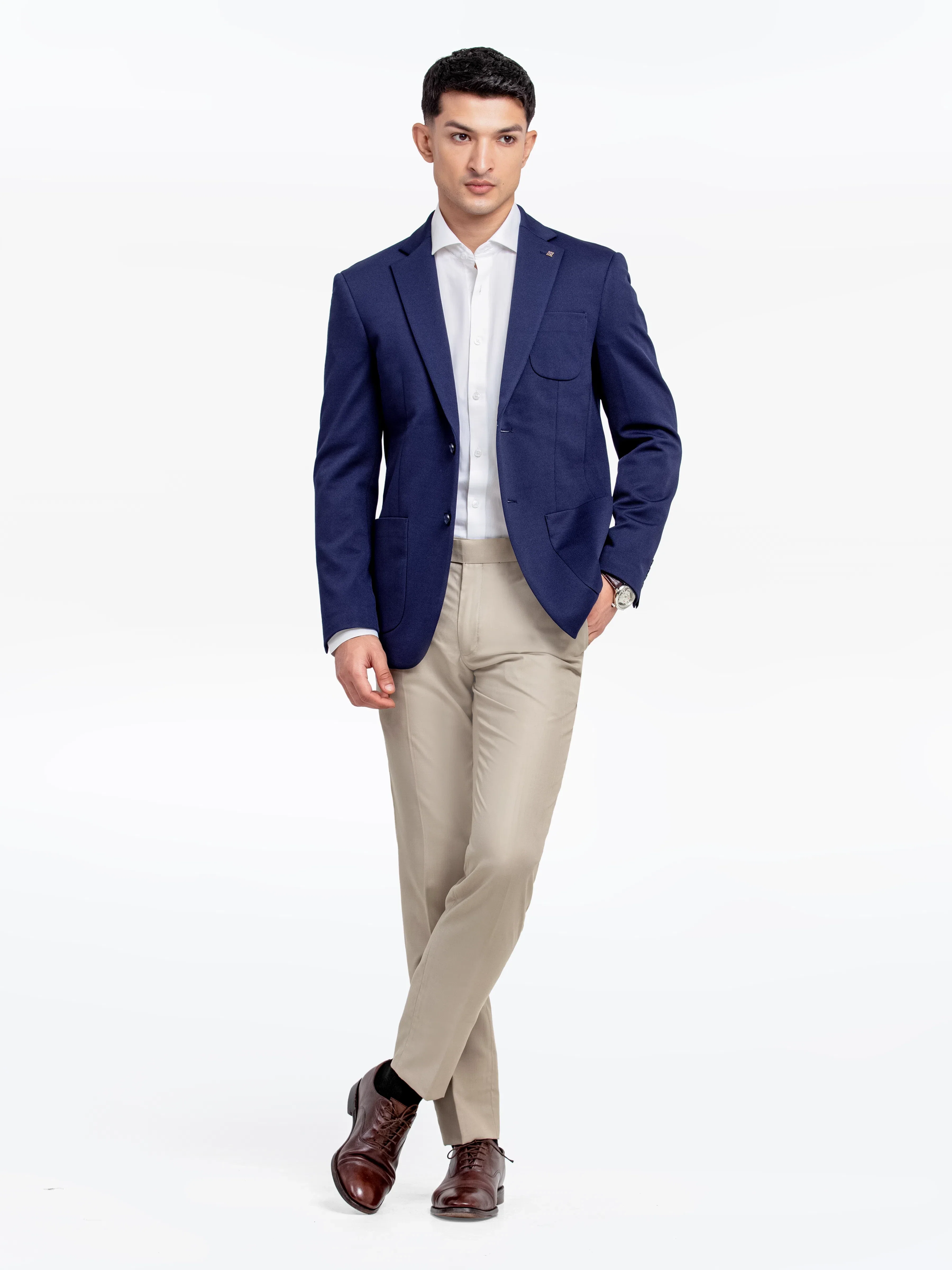 Men's Navy Blue Blazer - EMTB24-6867 - Image 2