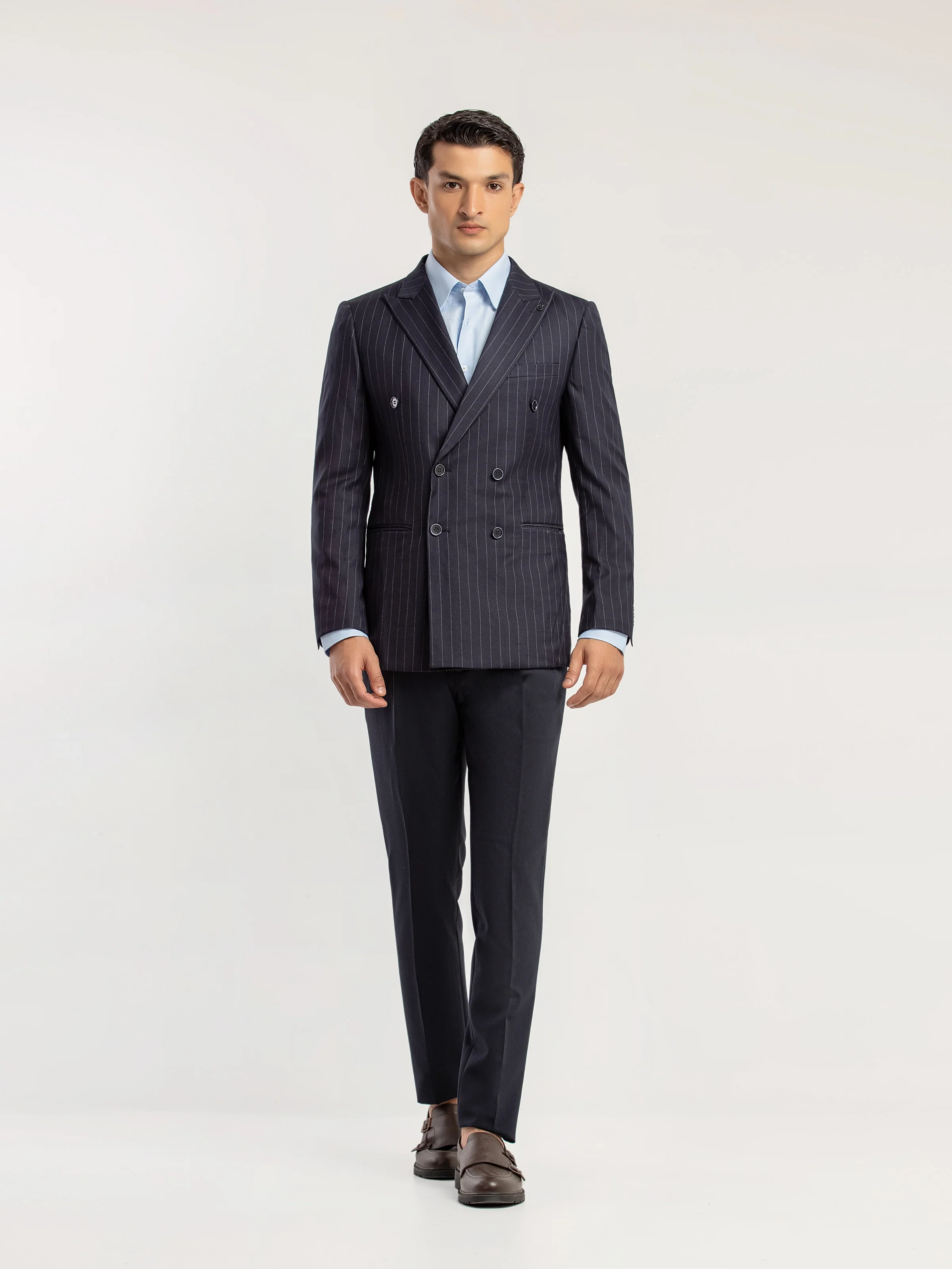 Men's Navy Blue Blazer - EMTB5-6900 - Image 2