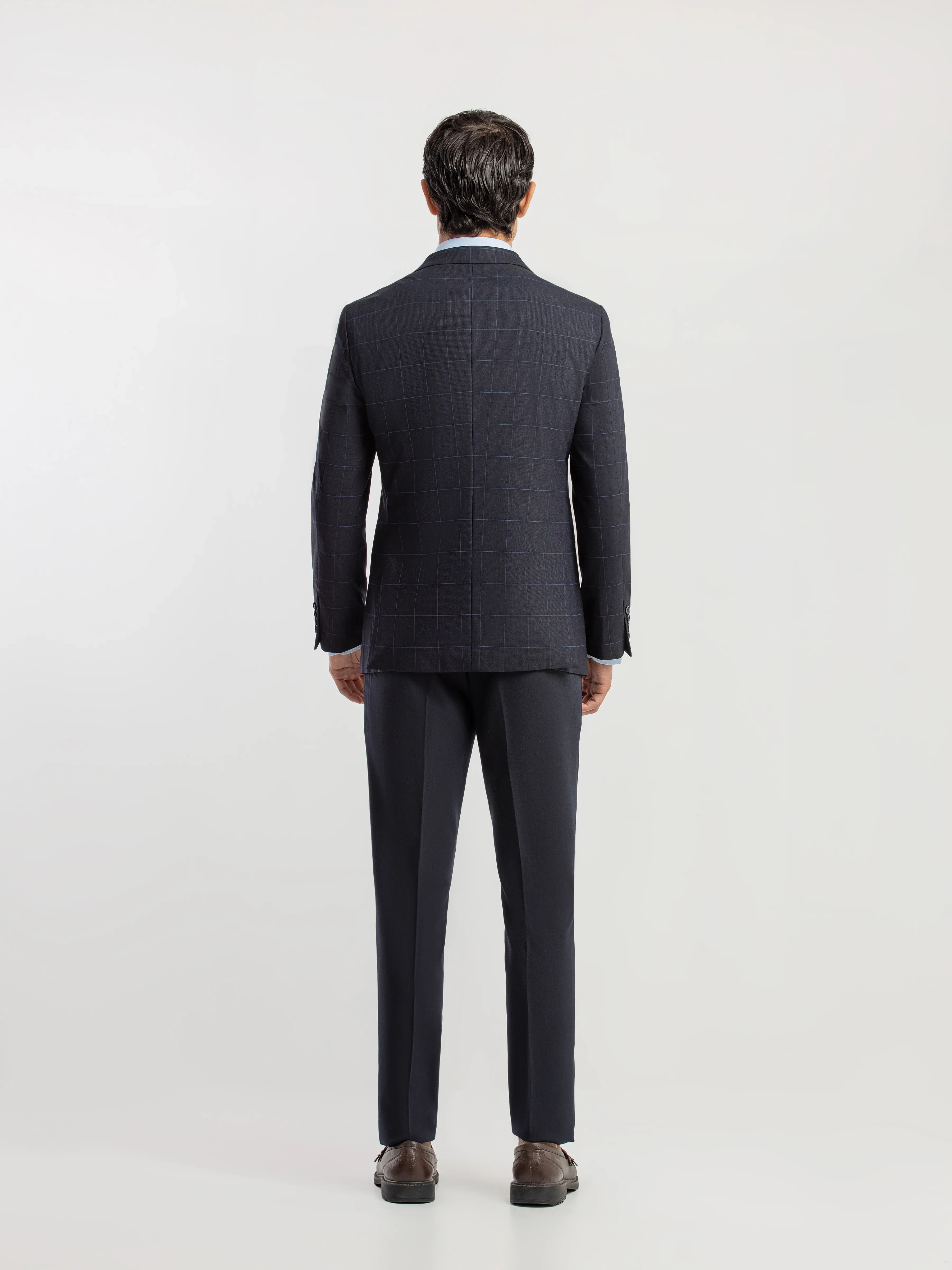 Men's Navy Blue Blazer - EMTB5-6903 - Image 5