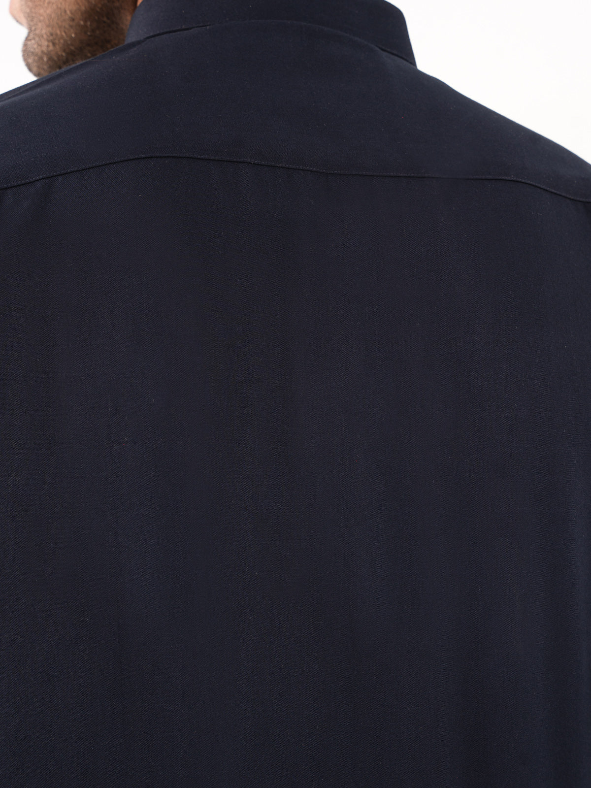 Men's Navy Blue Shalwar Kameez - EMTKS23W-41070 - Image 5